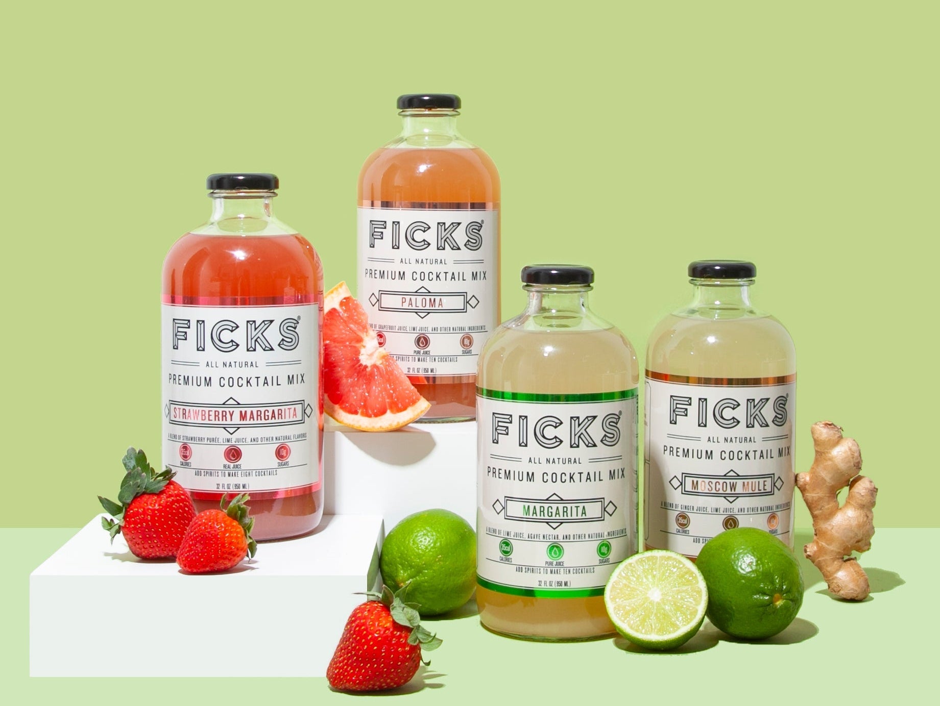 Discover FICKS Premium Cocktail Mix at FORM + CONTENT