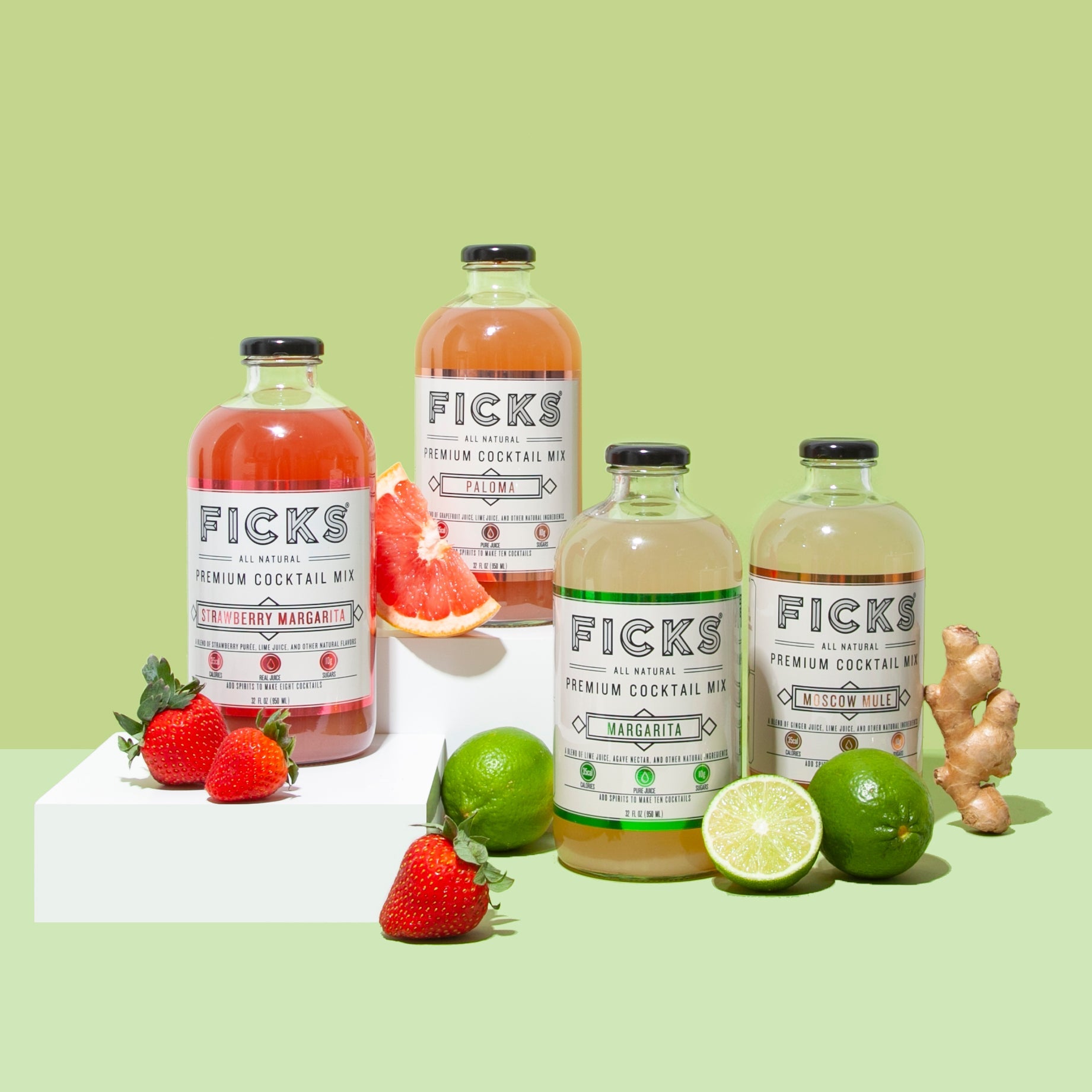 Discover FICKS Premium Cocktail Mix at FORM + CONTENT