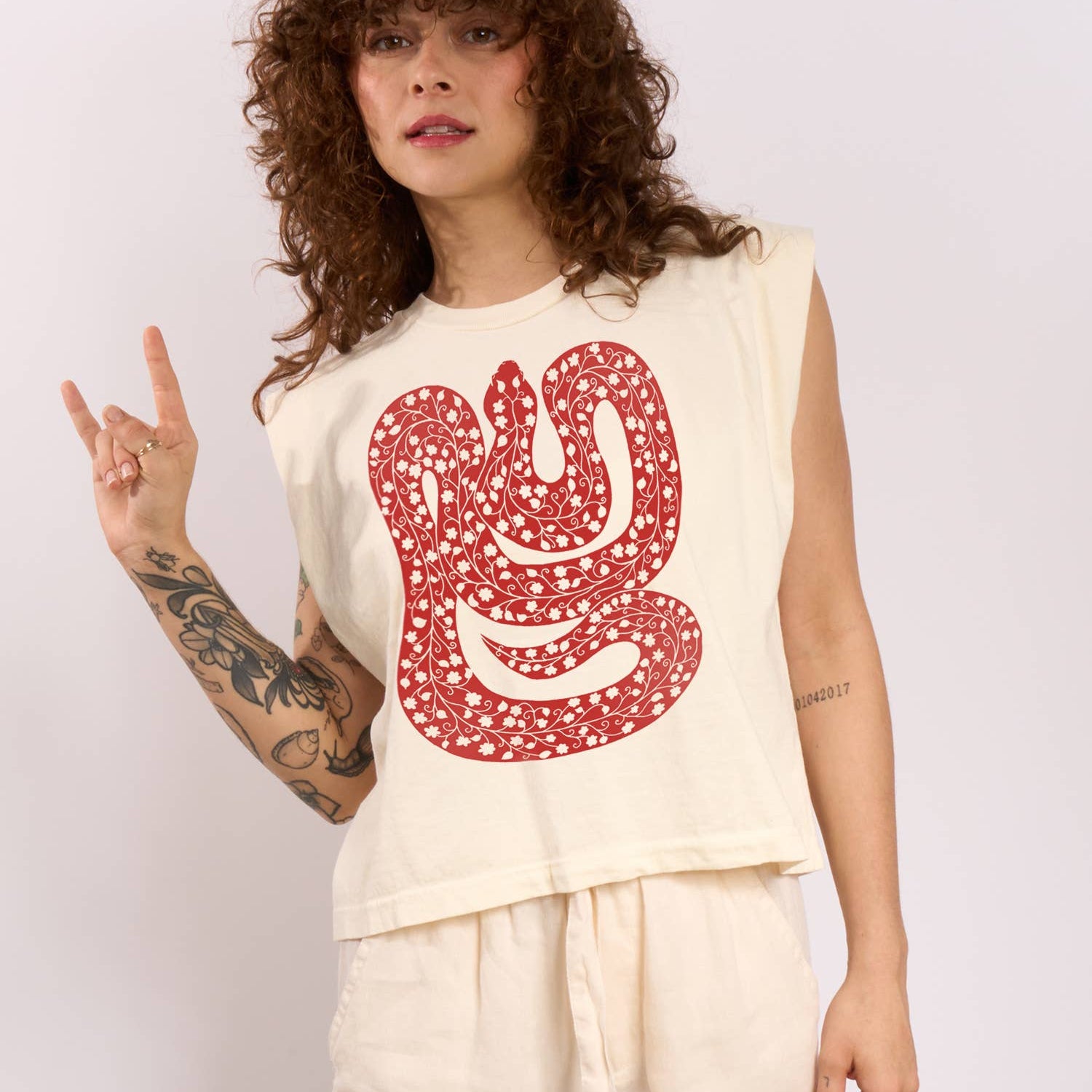 Snake Muscle Tee