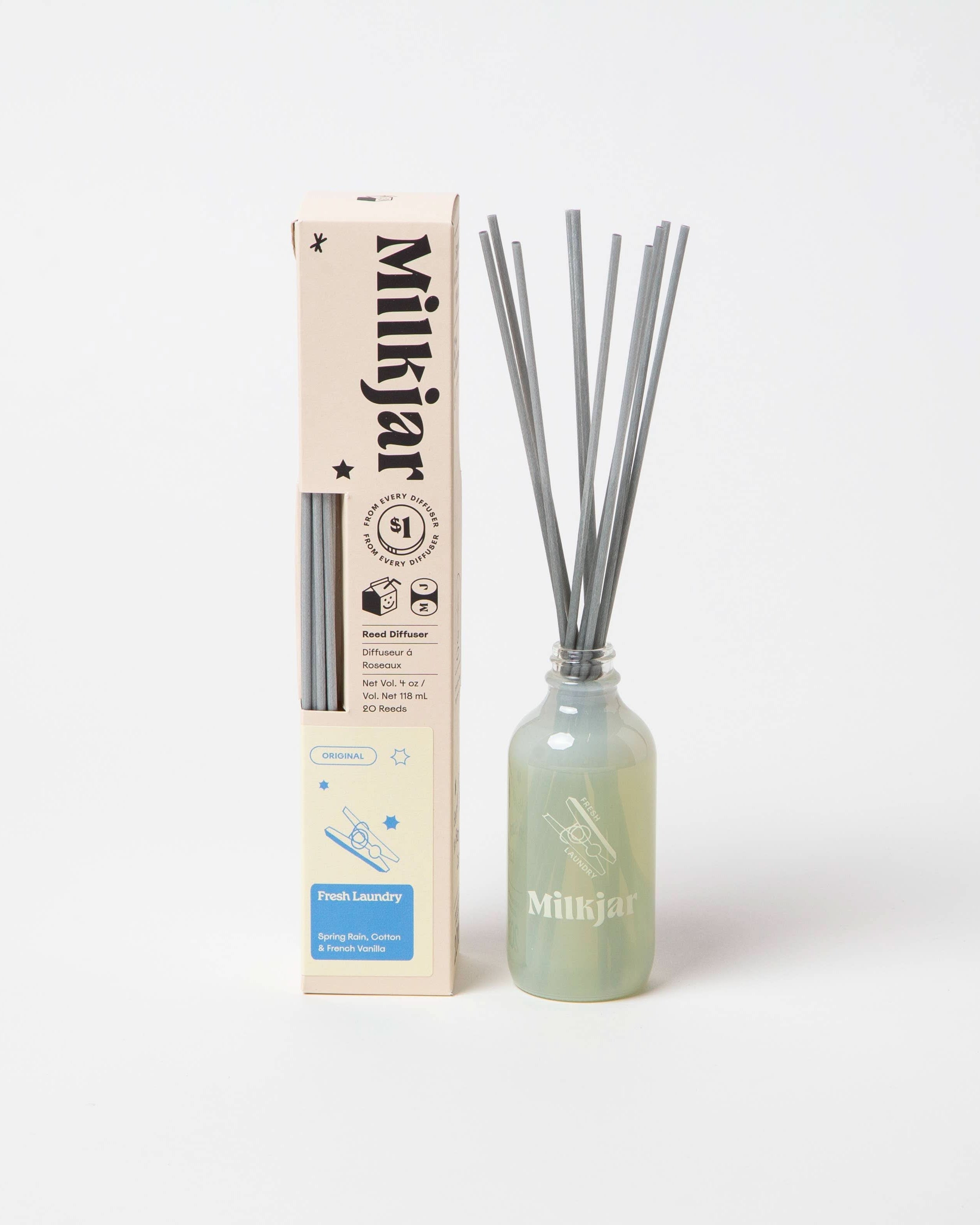 Fresh Laundry - Rain, Cotton & Vanilla Reed Diffuser