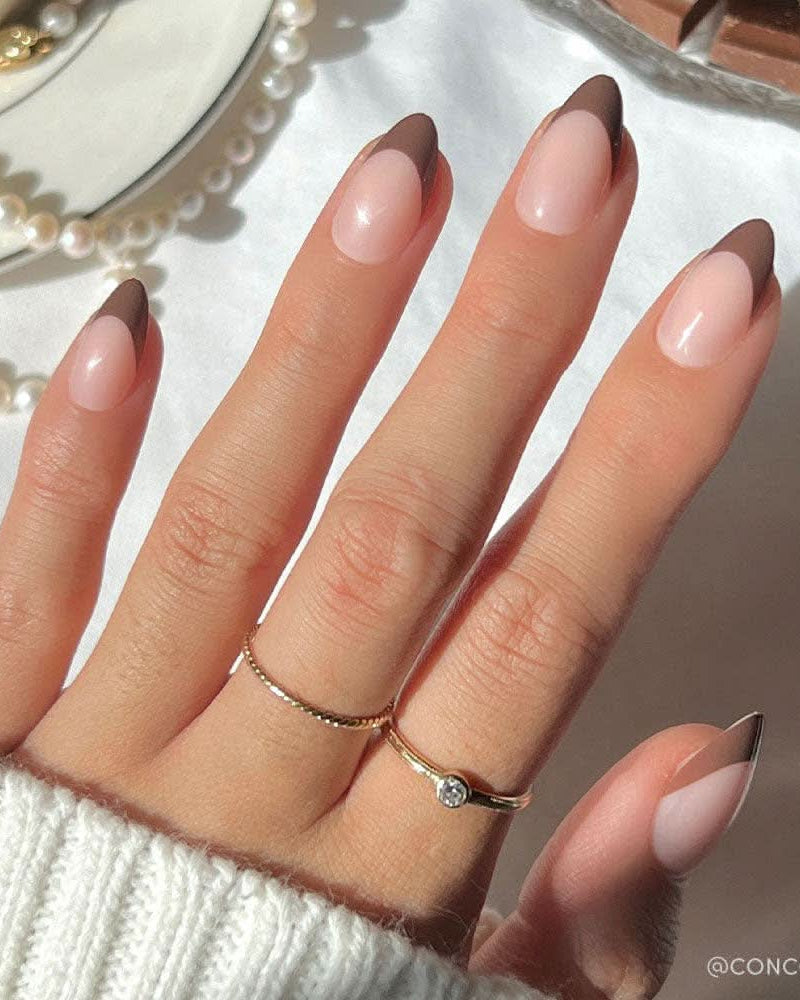 Chocolate Glamnetic Nails