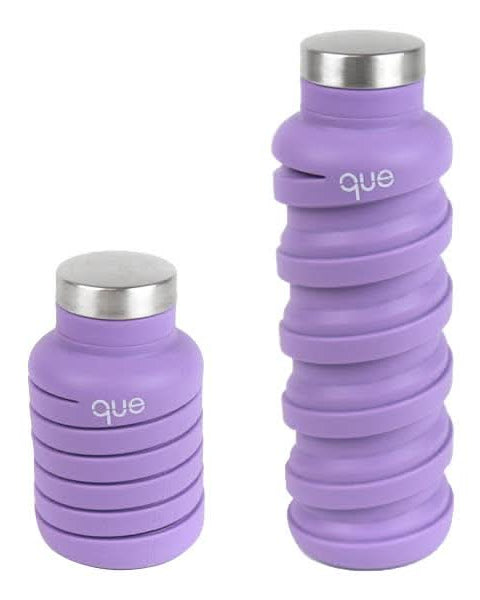 Expandable water purple bottle metal top