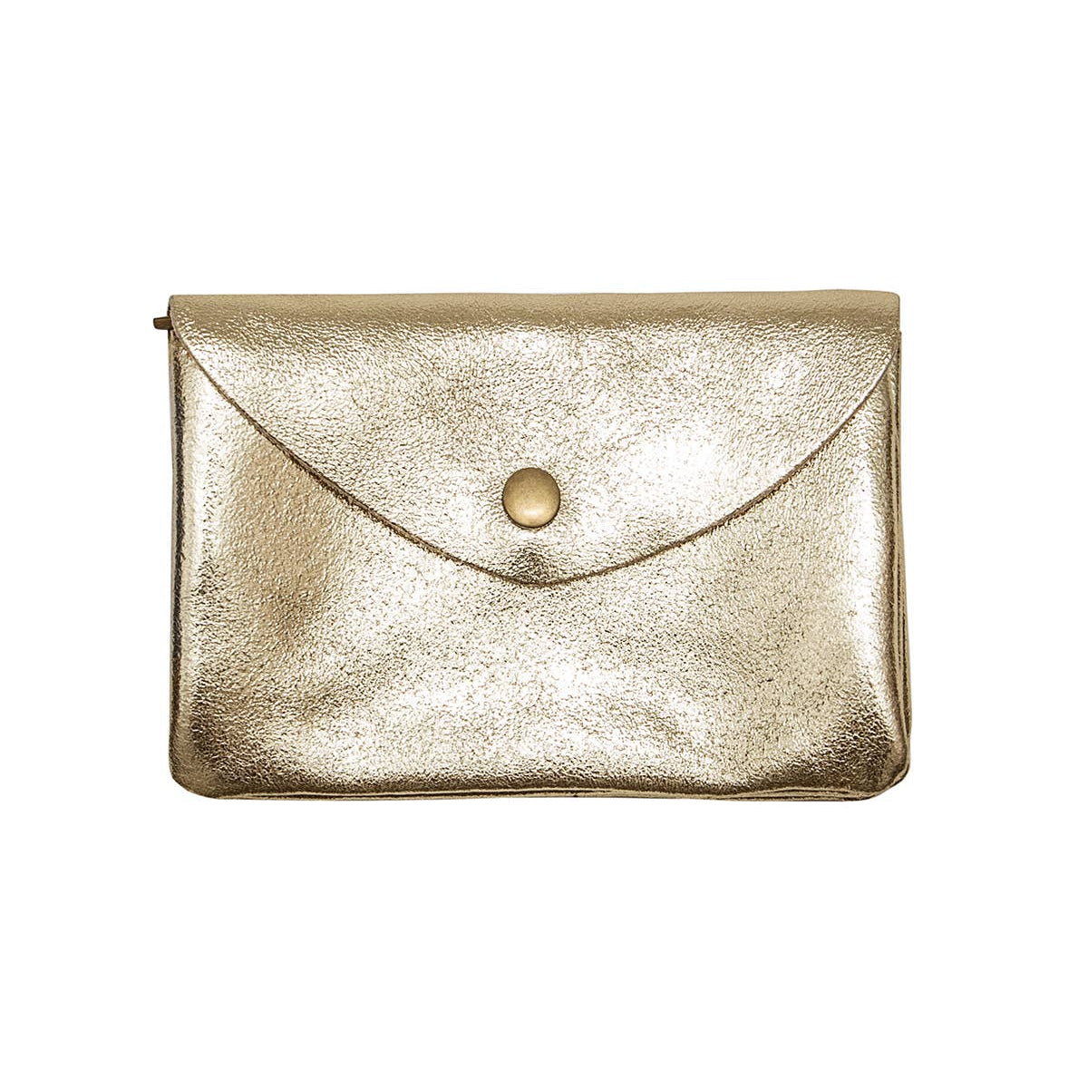 Keren Metal Leather Wallet