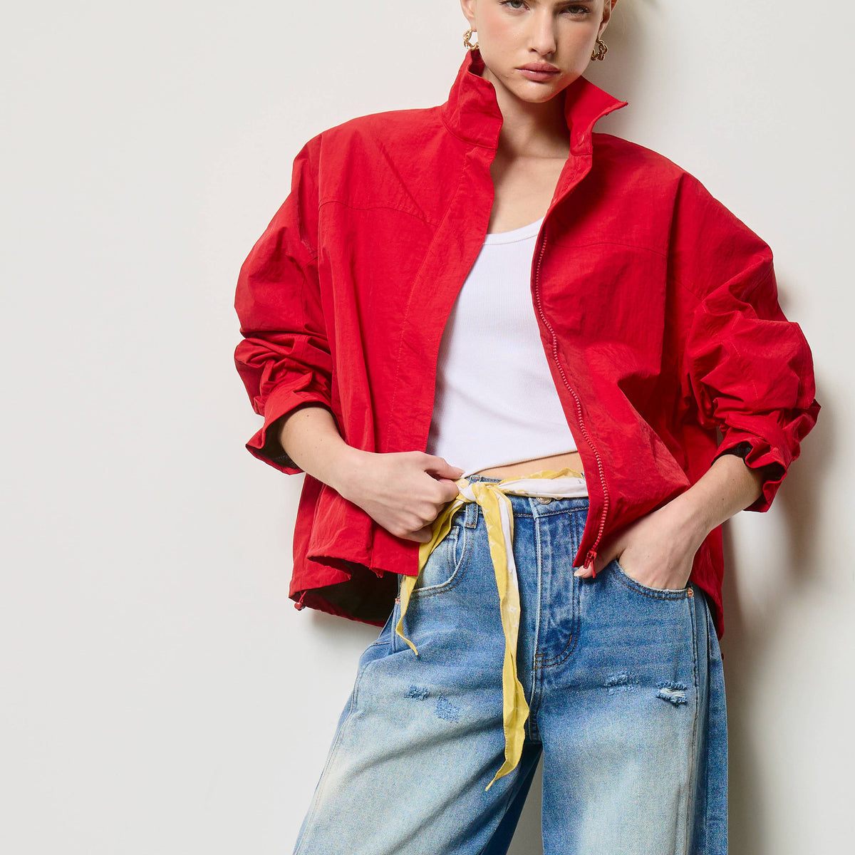 Utility Windbreaker Jacket