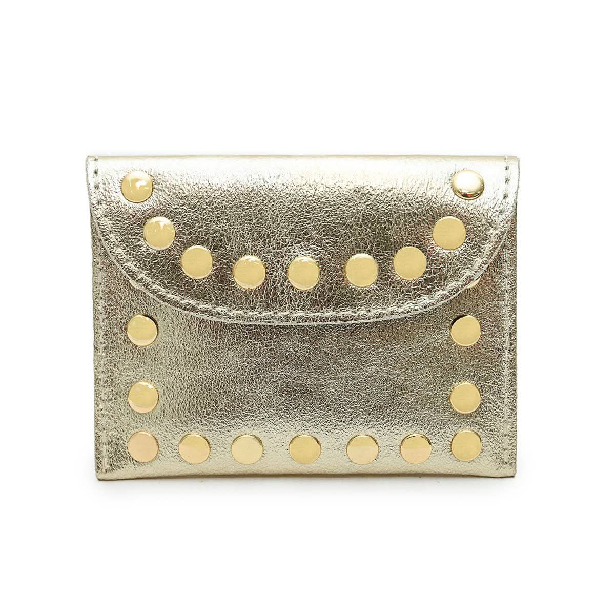 Leina Studded Leather Wallet