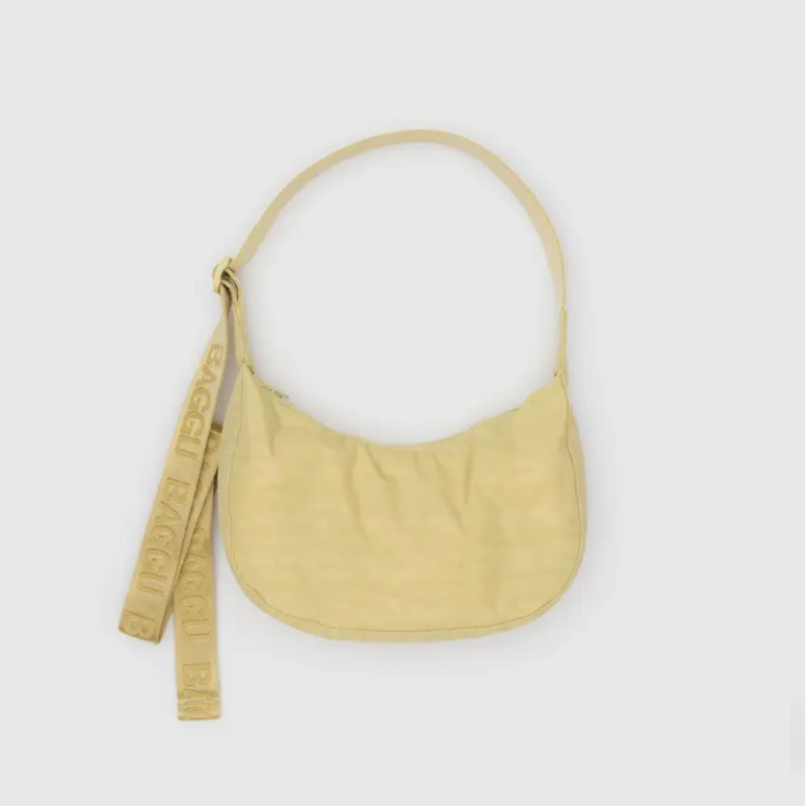 BAGGU Small Nylon Crescent Bag