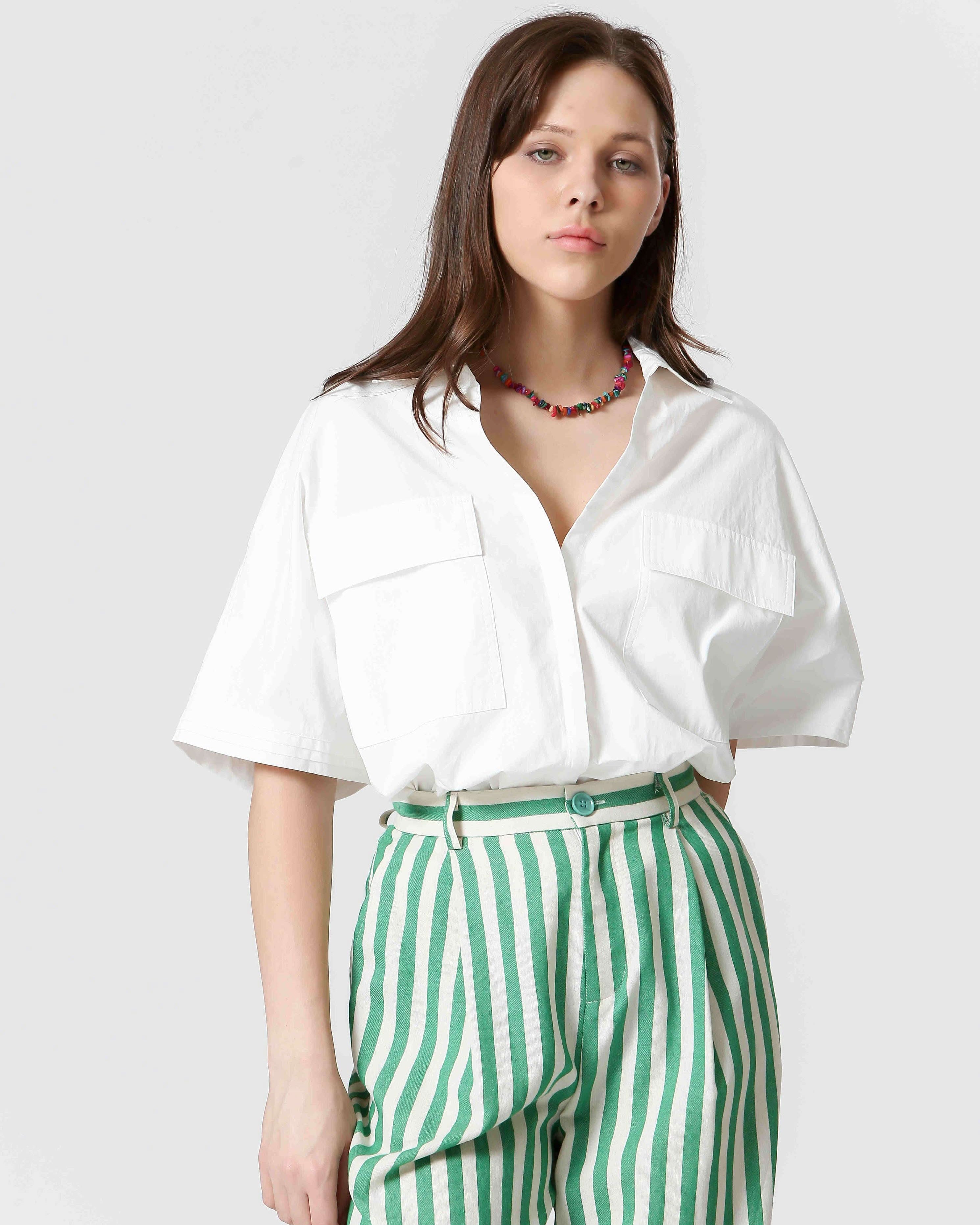 striped pants for women