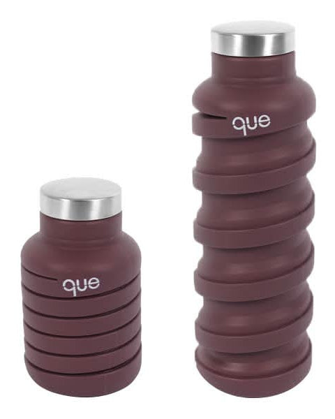 Expandable water plum color bottle metal top