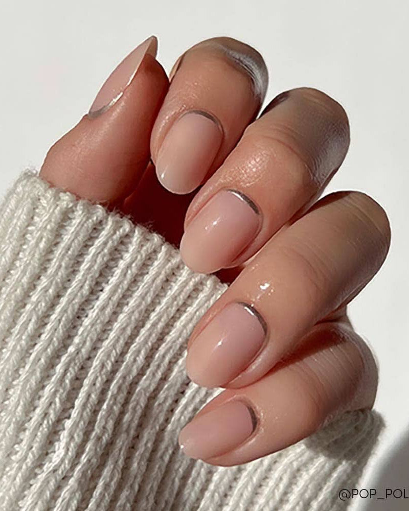 Silver Belle Glamnetic Nails