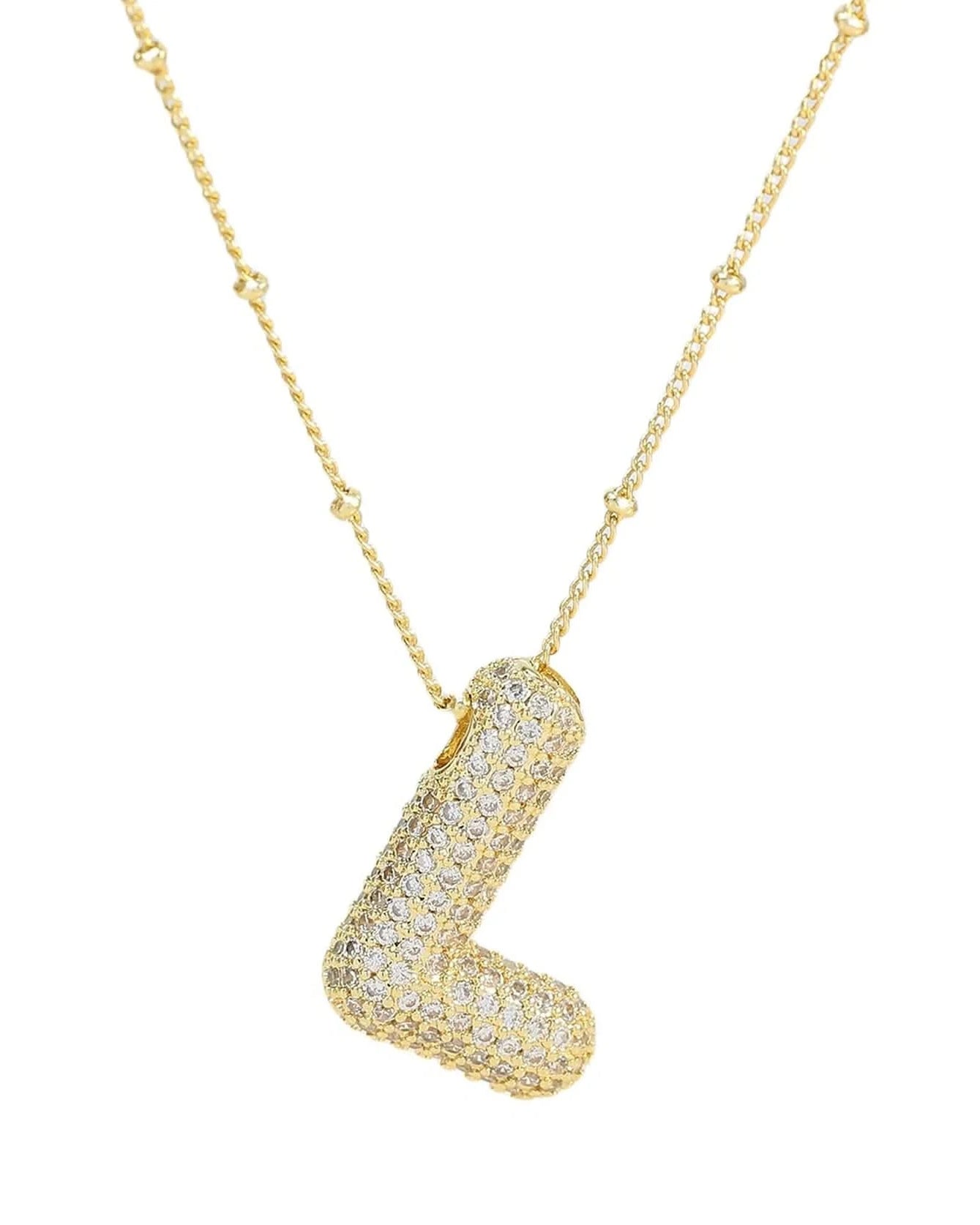Santa Clarita Boutique | Shop Gold Initial L Necklace | FORM + CONTENT
