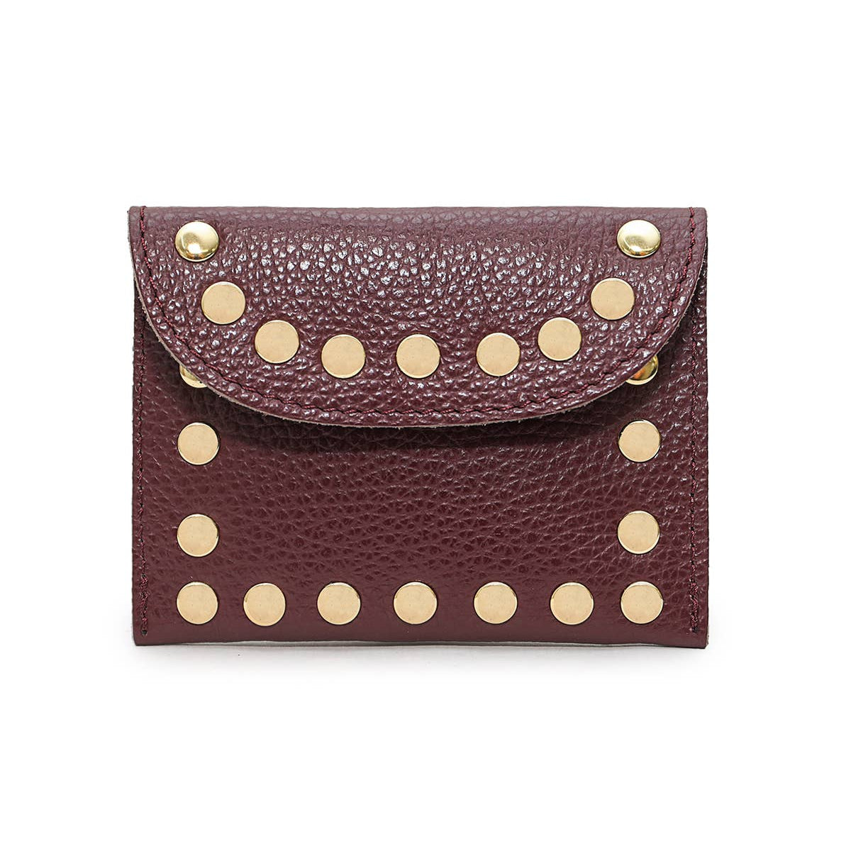 Leina Studded Leather Wallet
