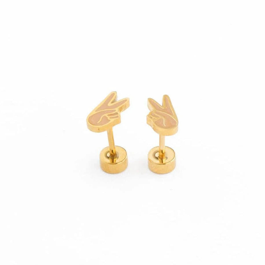 Pip Pop Flat Back Earrings