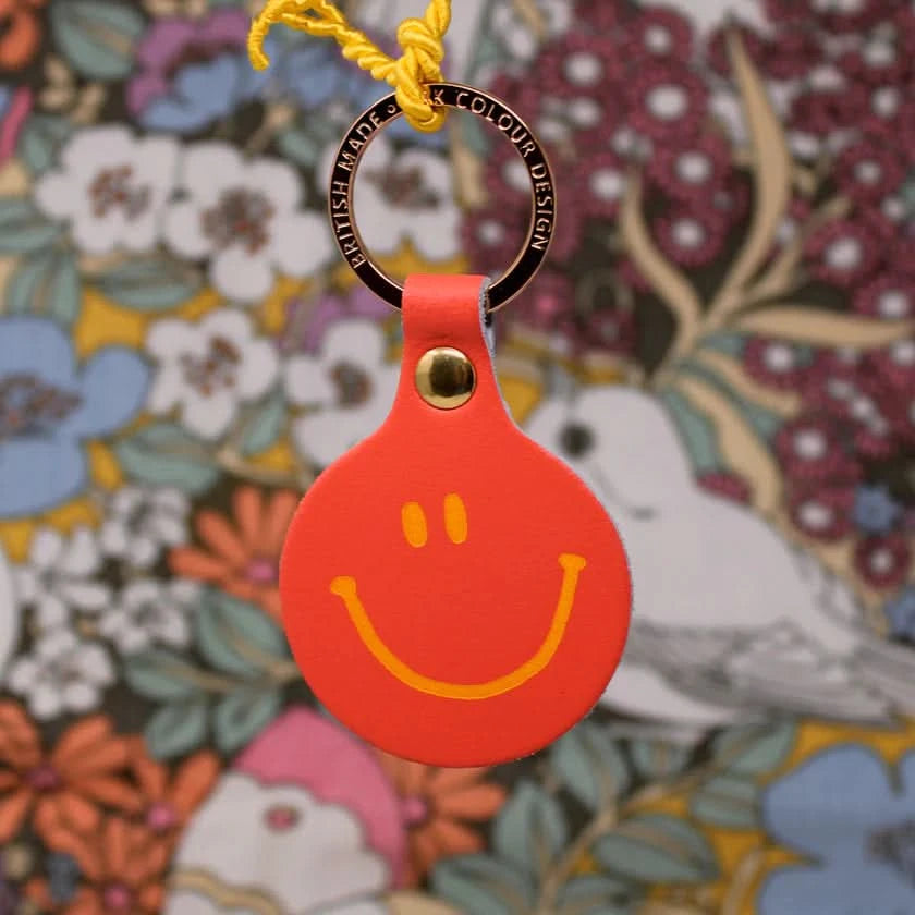Leather Smile Keychain - FORM + CONTENT
