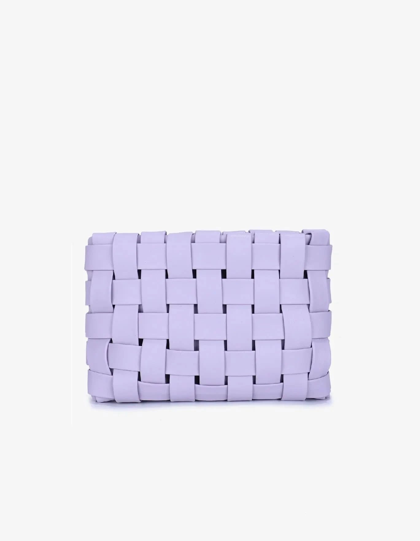 Lindy Clutch Woven Crossbody Purse - Large - FORM + CONTENT