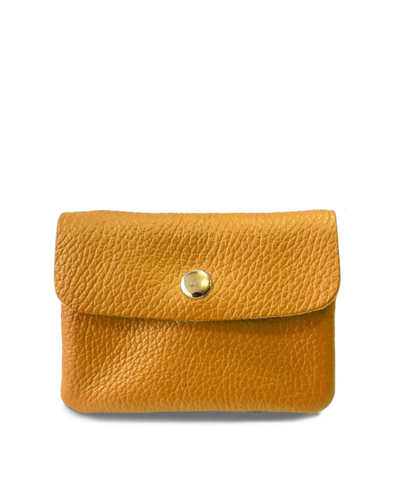 Luce Graine Small Leather Goods Wallet Brown