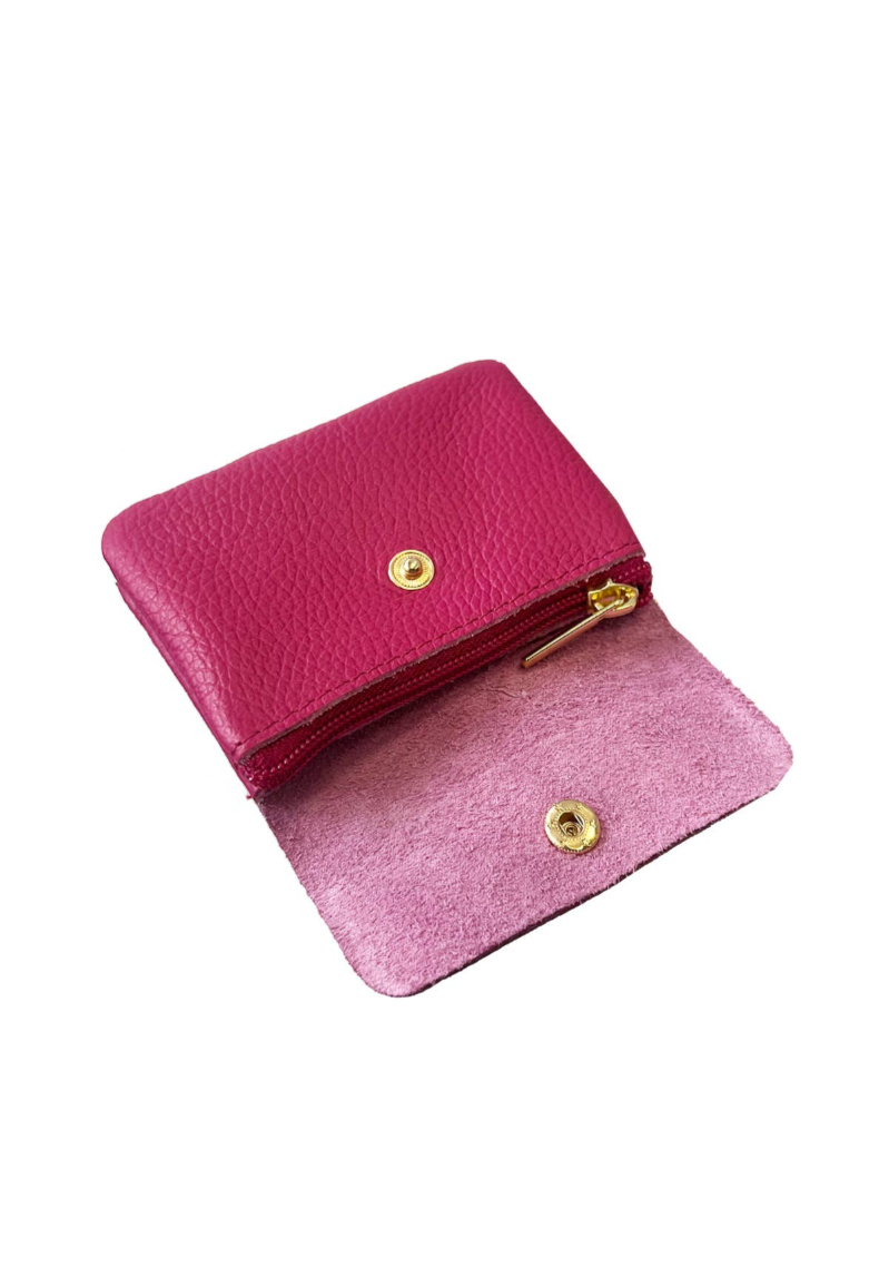 Luce Graine Small Leather Open Wallet