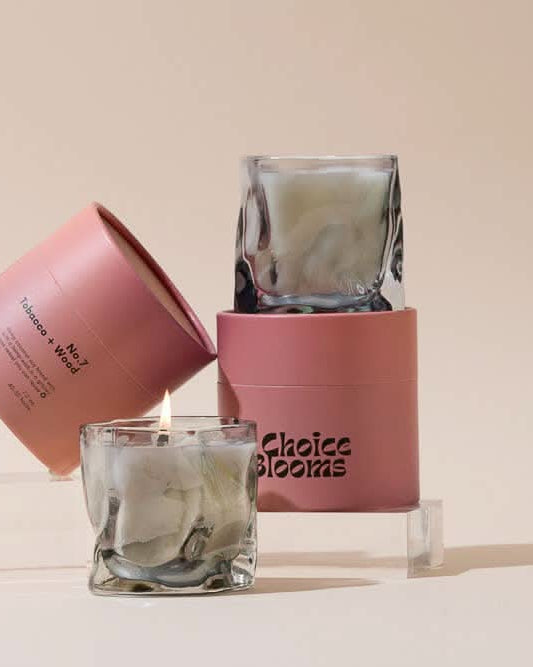 Choice Bloom Candle No. 7 Tobacco + Wood