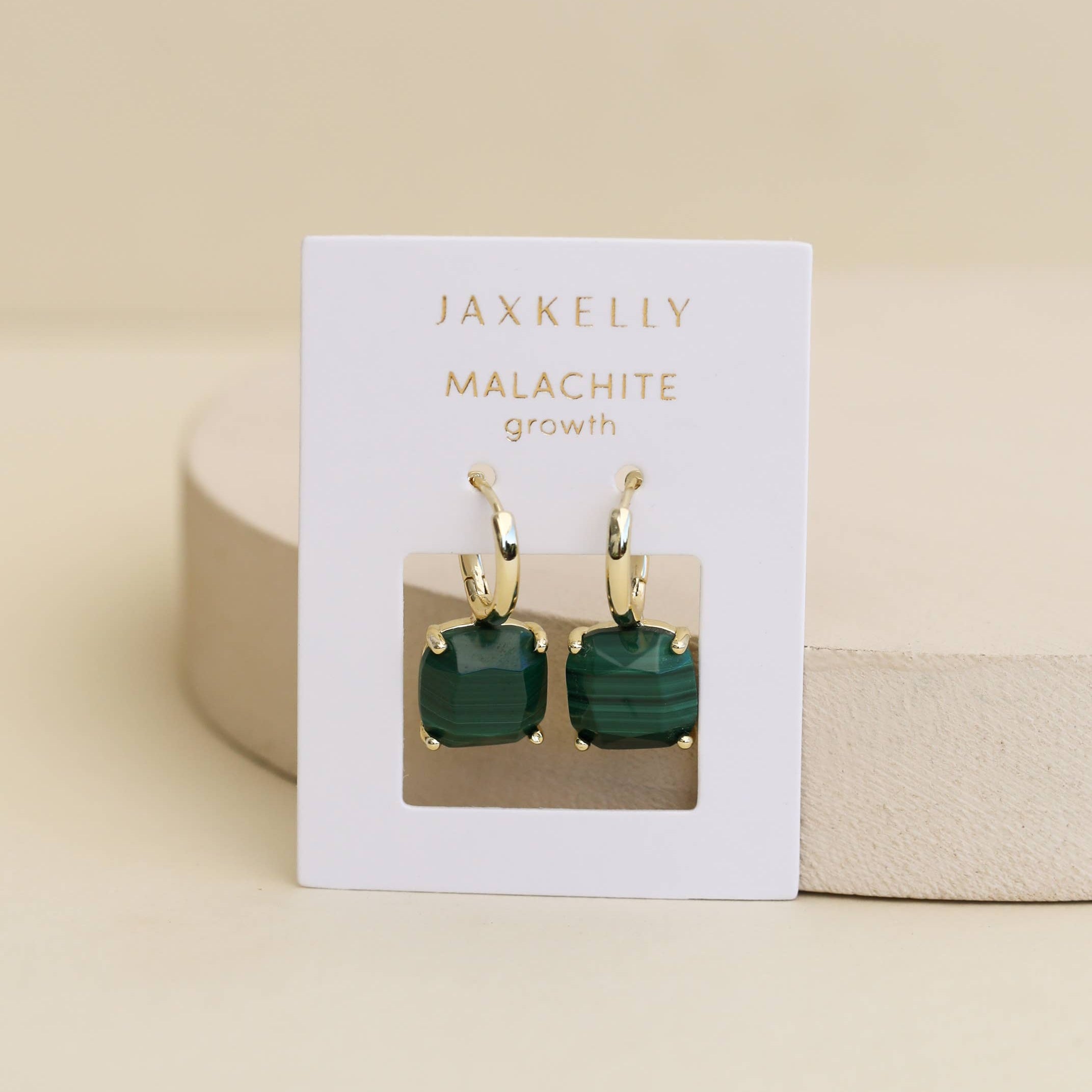 Gemstone Mini Drop Earrings