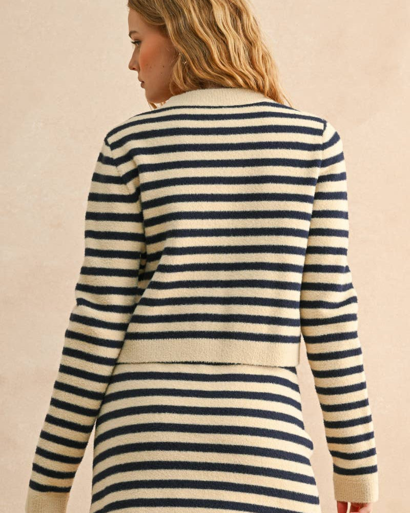 relaxed fit and soft construction make it a go-to piece for transitional weather.