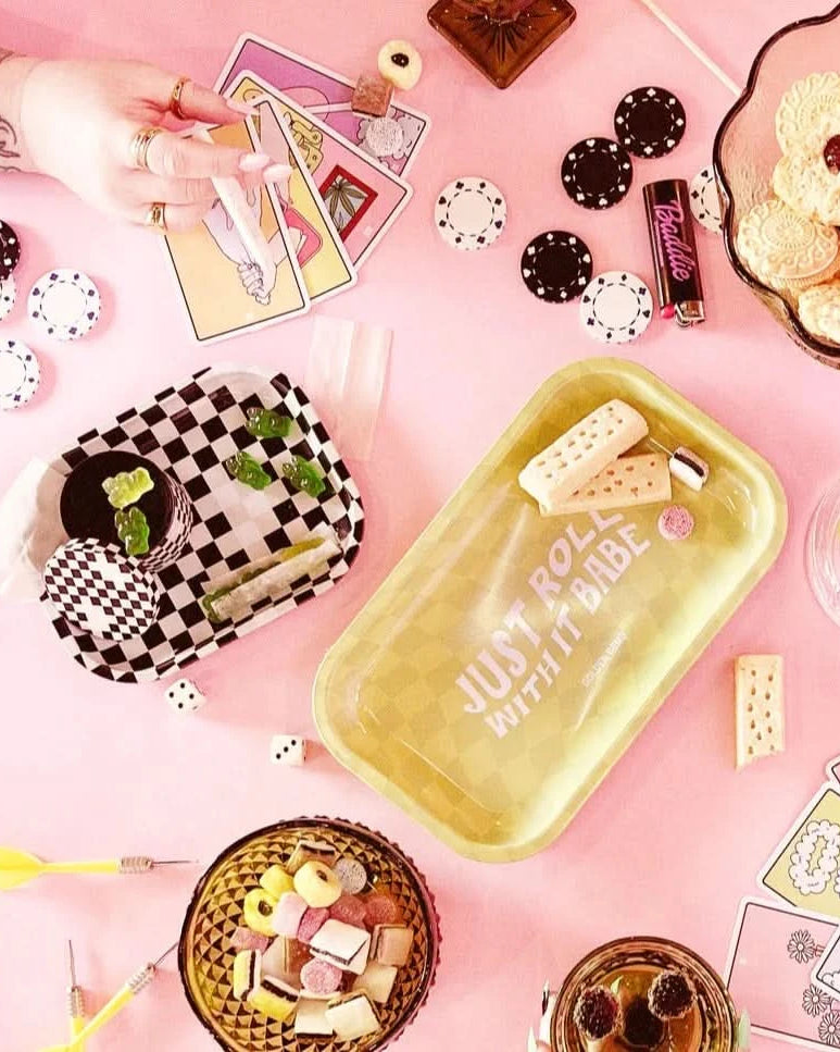 Small Checker Tray - FORM + CONTENT