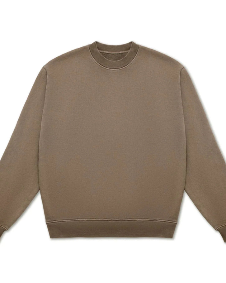 Cotton Collective Heavy Crew Sweatshirt - crafted with 100% cotton fleece and a luxurious