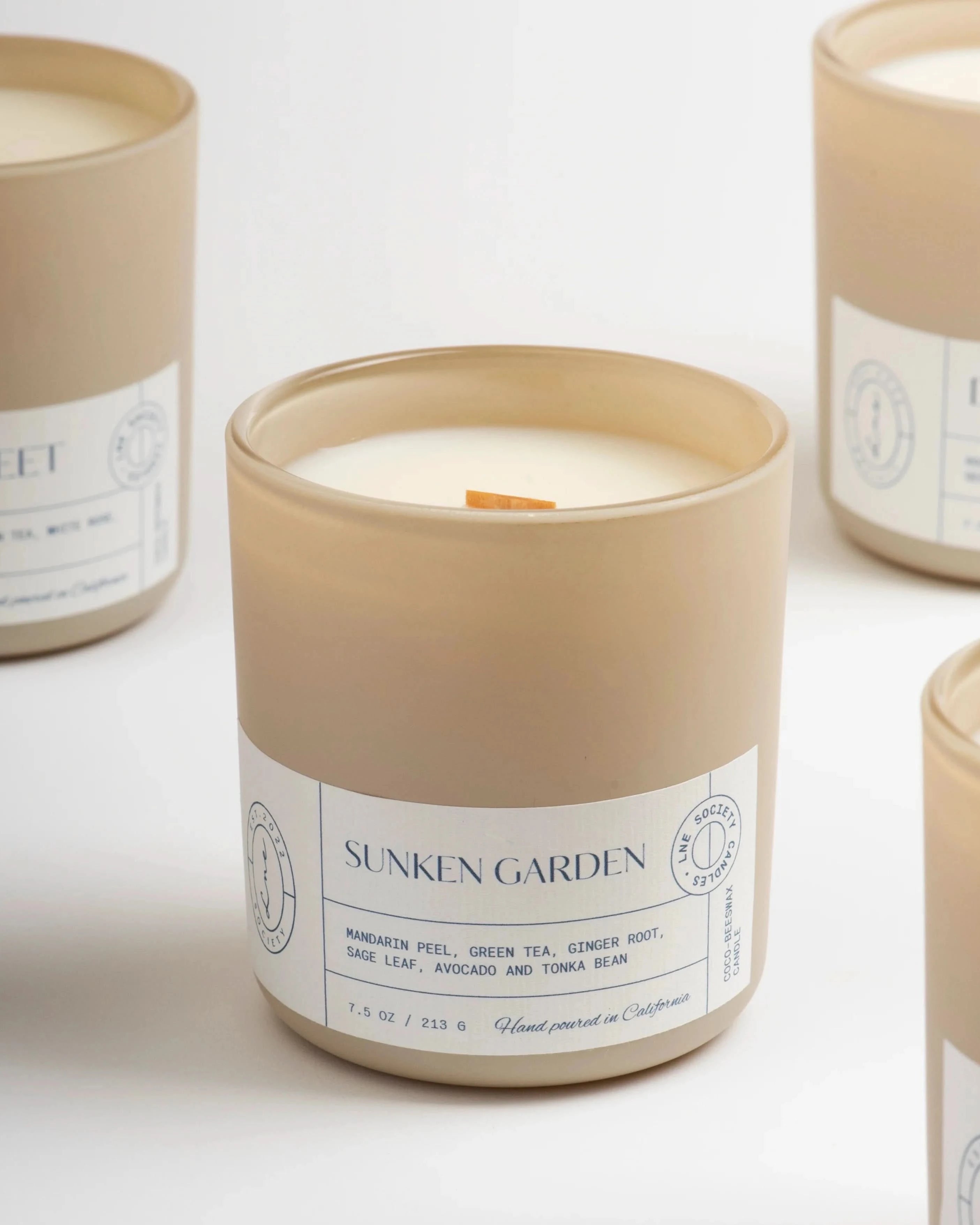 Lne Society - Handmade + Handpoured Candle - FORM + CONTENT