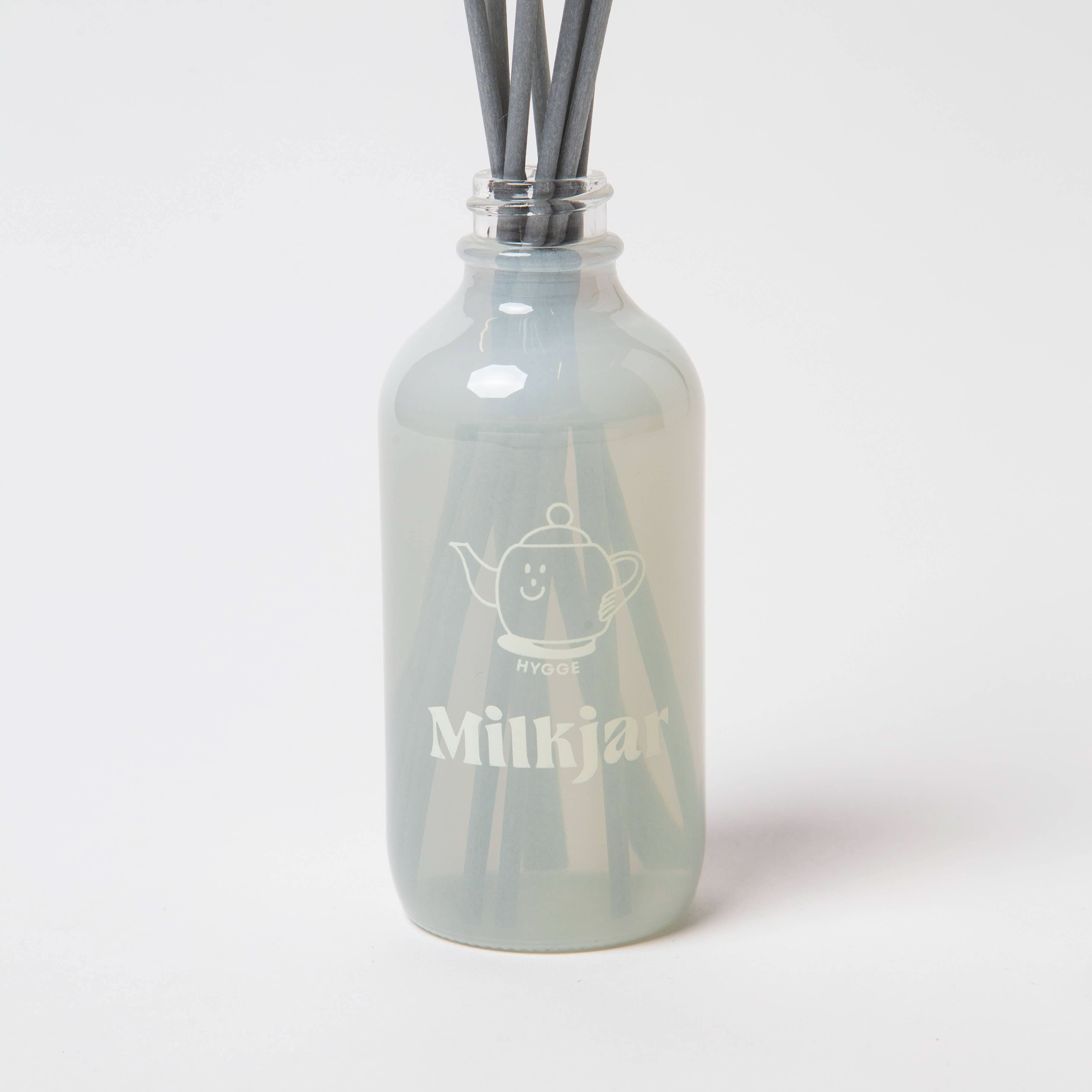 Vanilla tobacco aesthetically pleasing Reed diffuser on white background