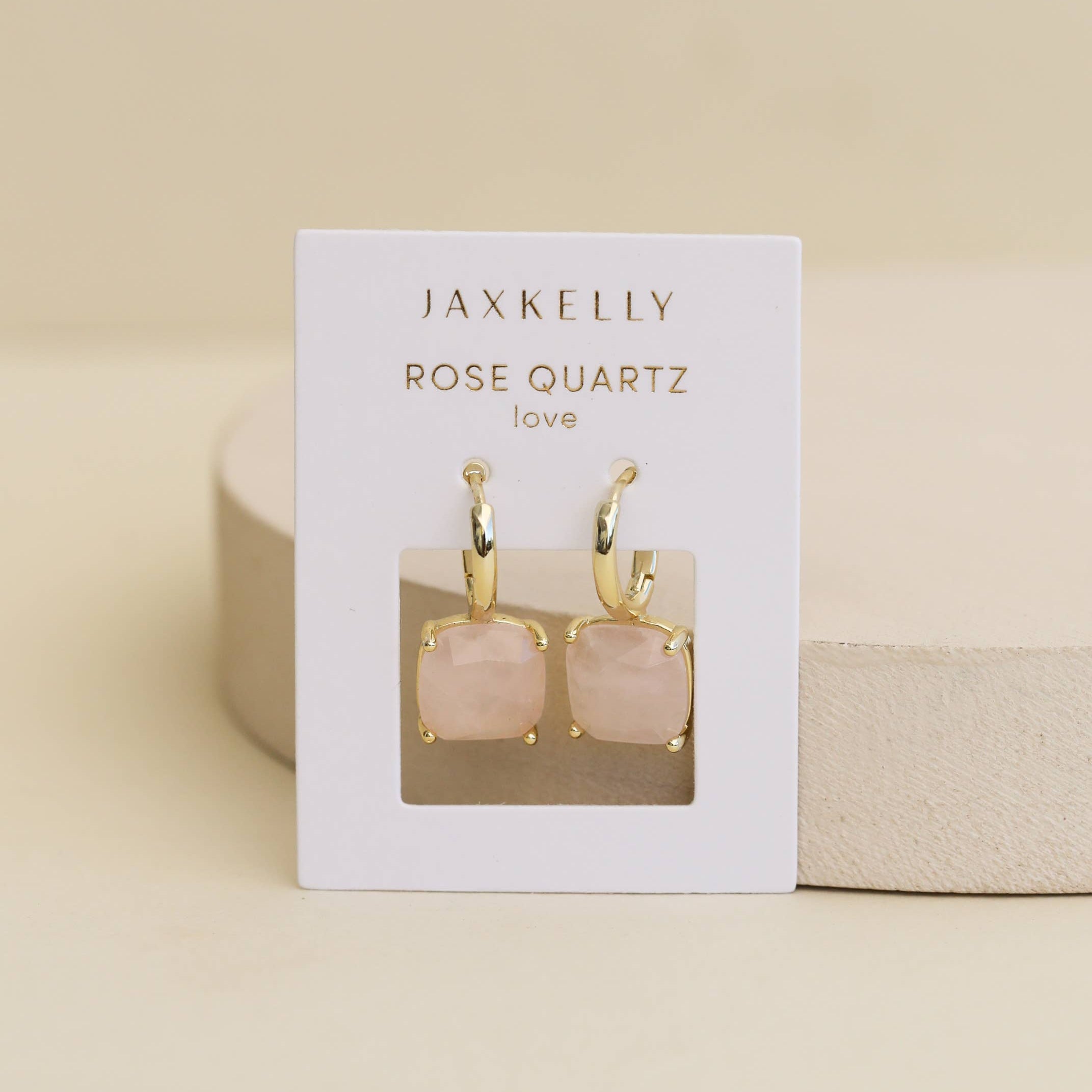 Gemstone Mini Drop Earrings