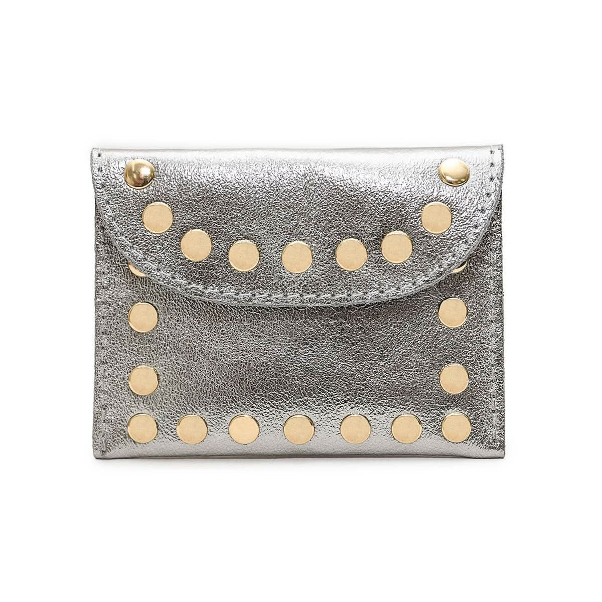 Leina Studded Leather Wallet