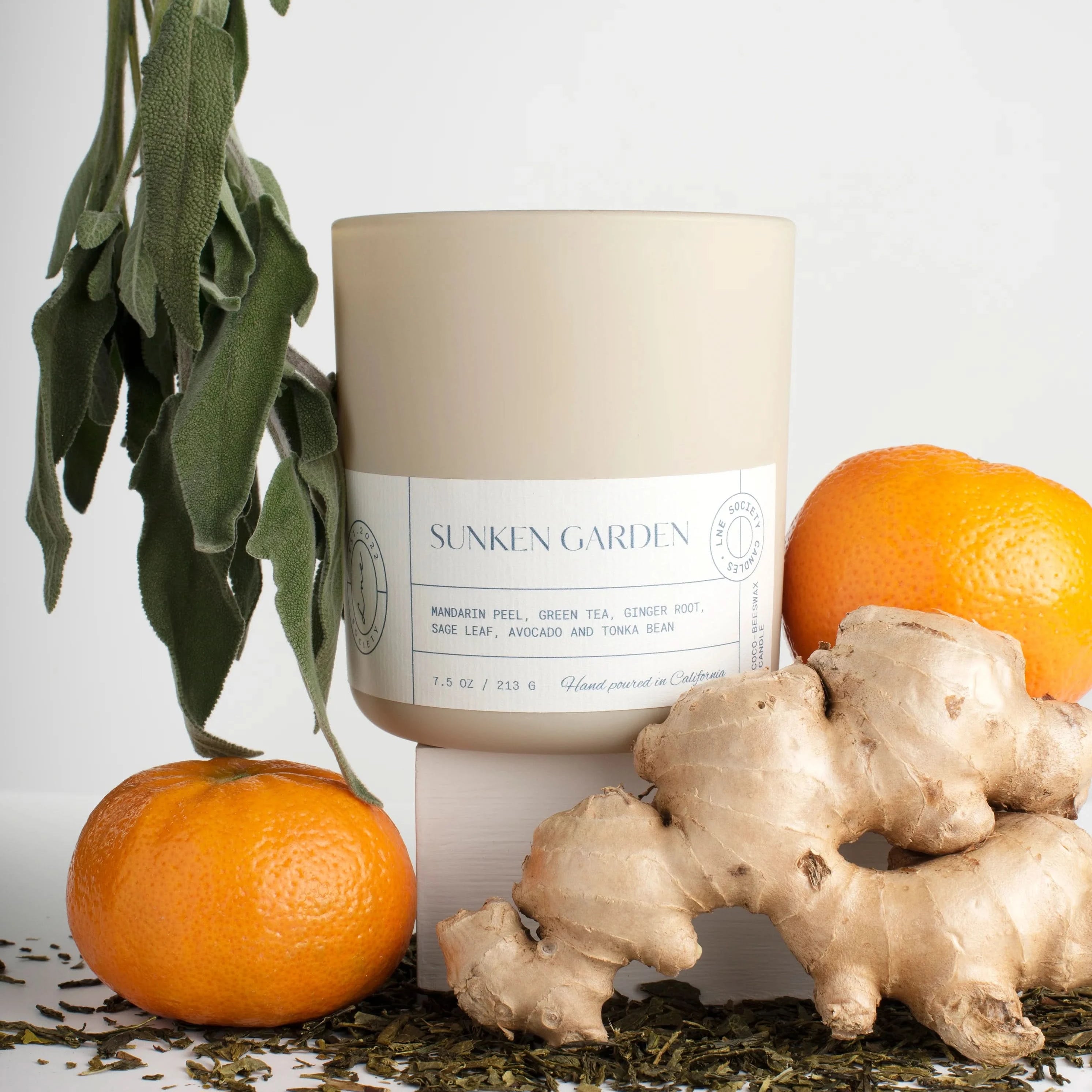 Lne Society - Handmade + Handpoured Candle - FORM + CONTENT