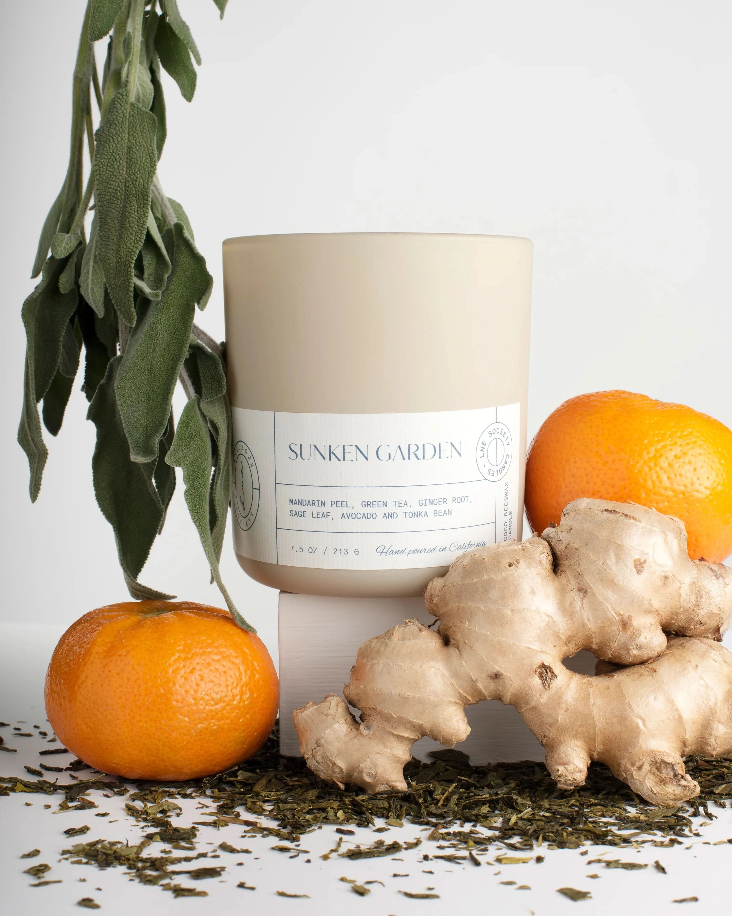 Lne Society - Handmade + Handpoured Candle - FORM + CONTENT