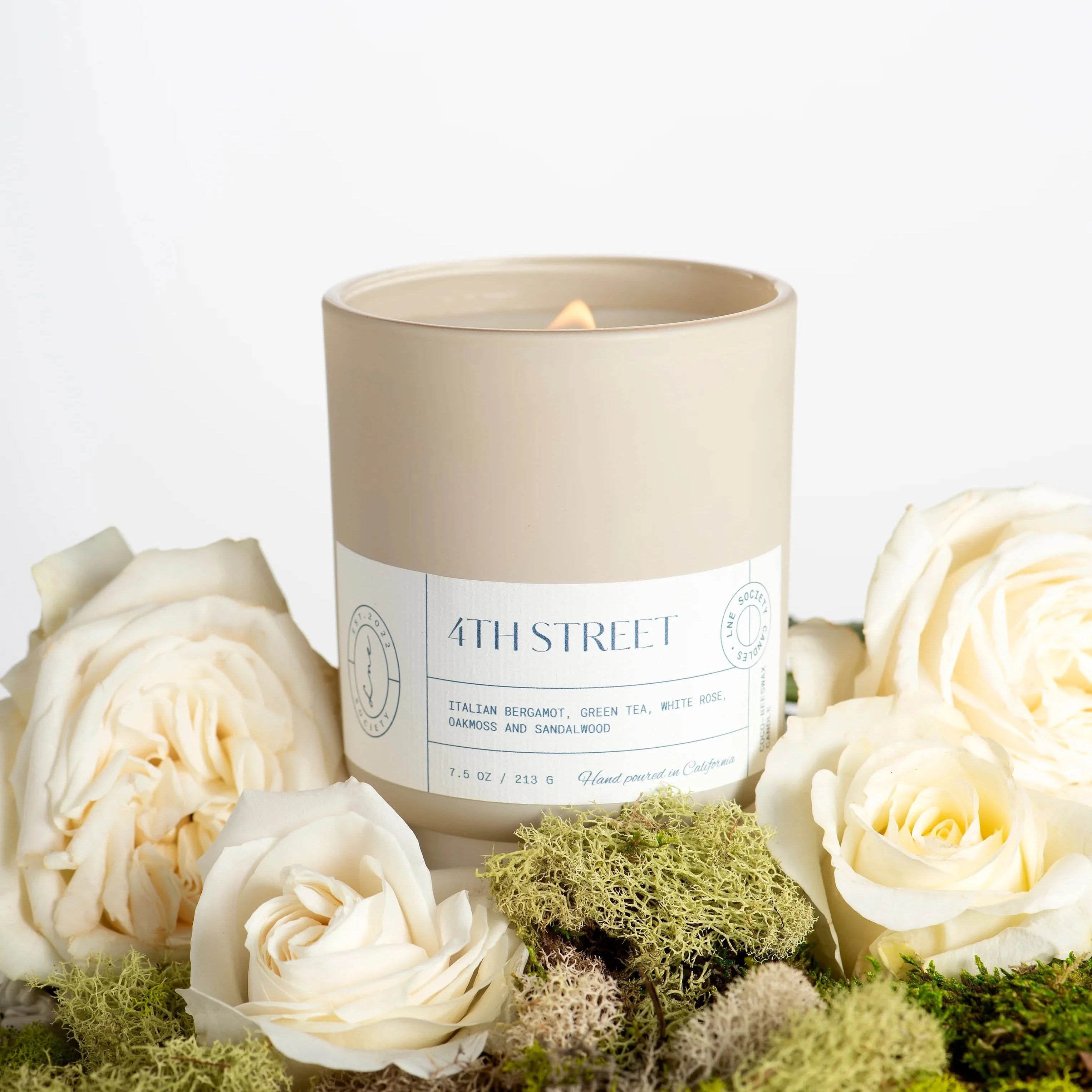 Lne Society - Handmade + Handpoured Candle - FORM + CONTENT