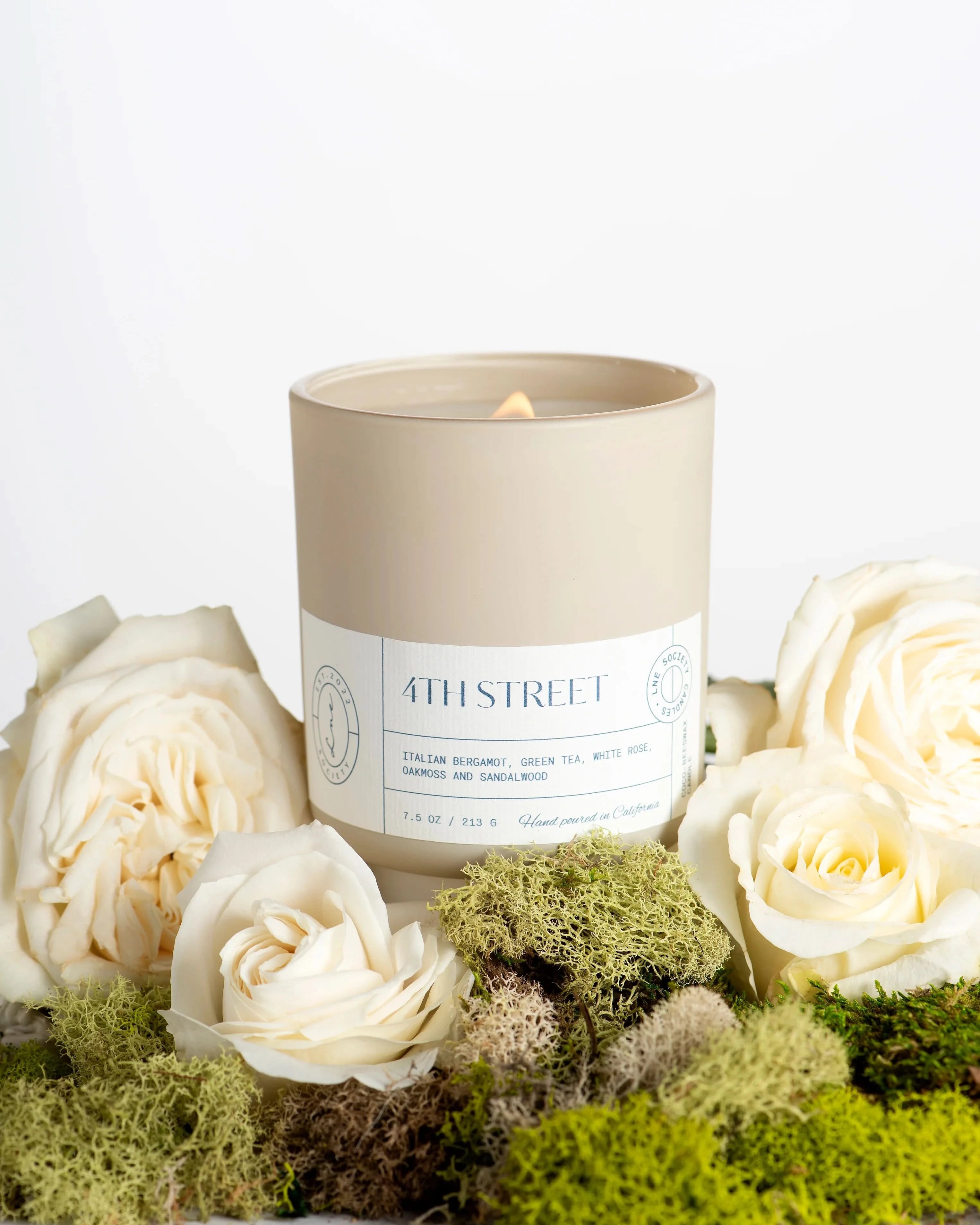 Lne Society - Handmade + Handpoured Candle - FORM + CONTENT