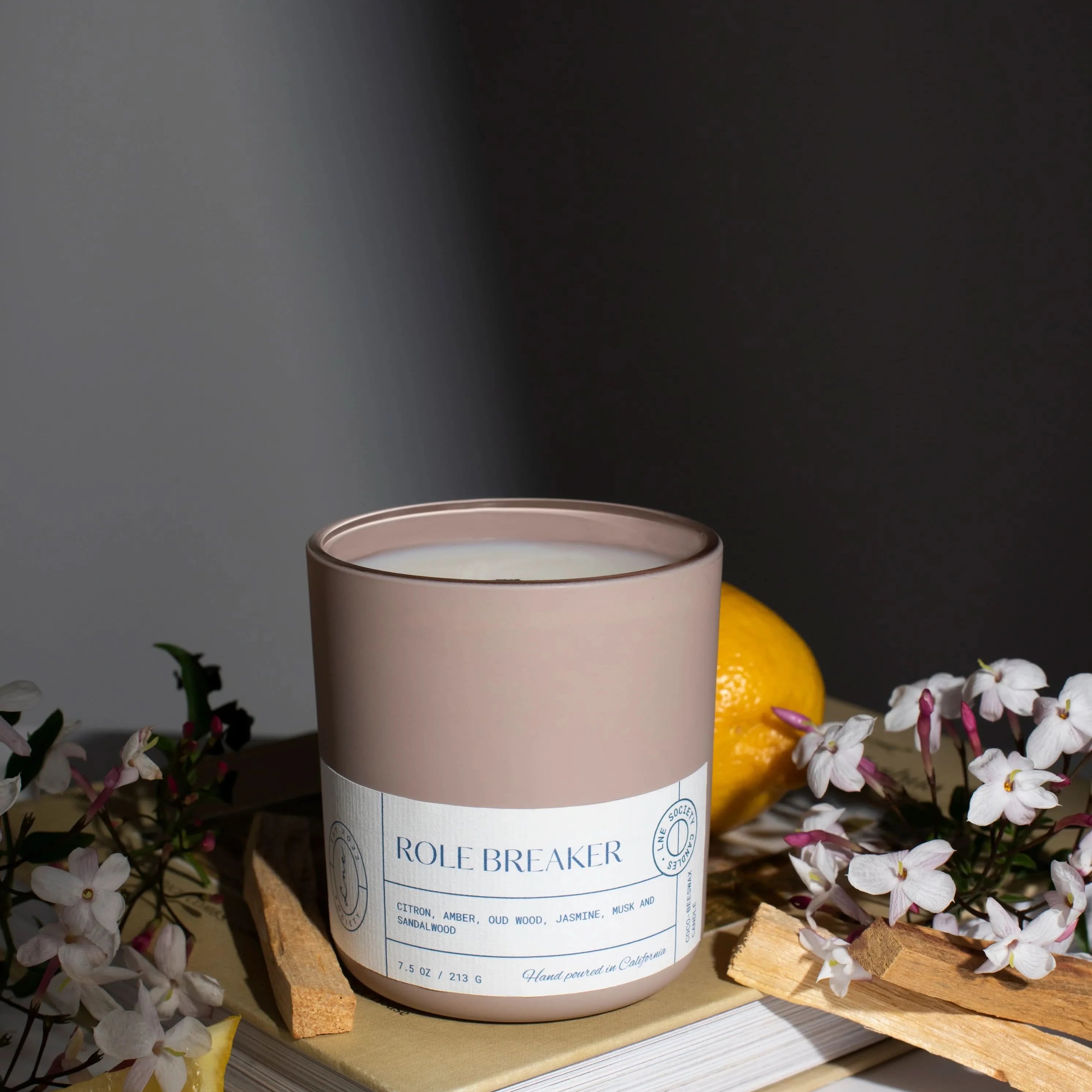 Lne Society - Handmade + Handpoured Candle - FORM + CONTENT