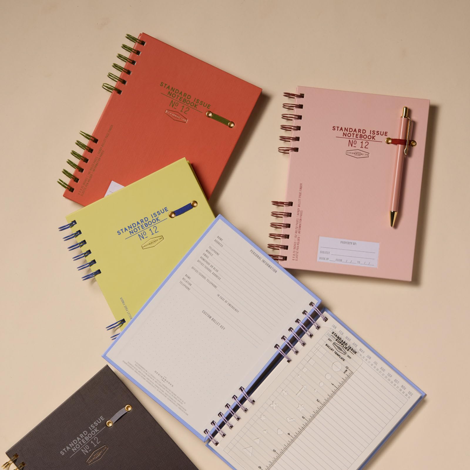 New DesignWorks Notebooks, Planners & Journals at FORM + CONTENT