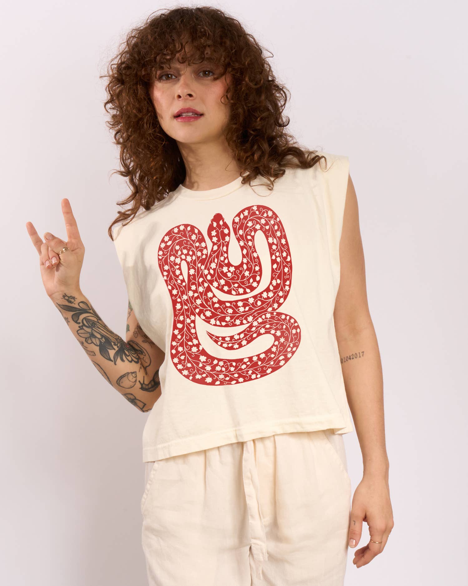 Snake Muscle Tee
