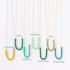 Carly Necklace - 18" 24K Gold plated - FORM + CONTENT