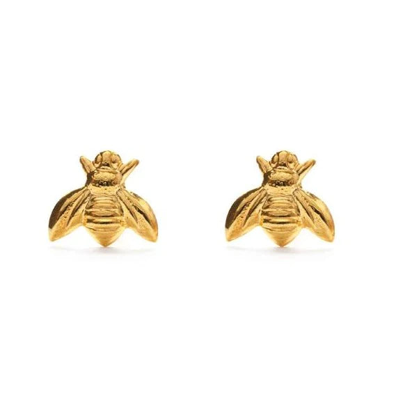 Tiny Bee Stud Earrings - FORM + CONTENT