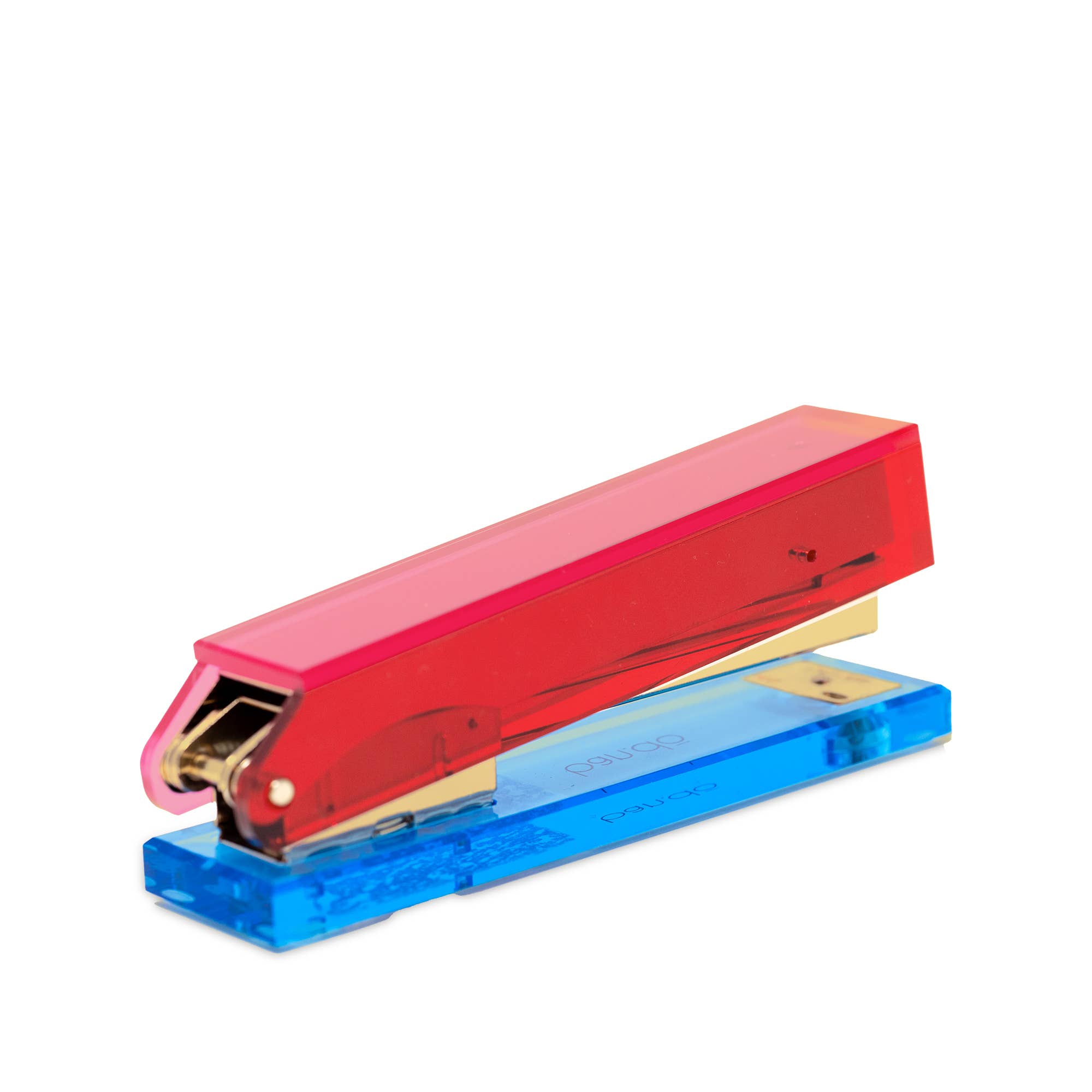 colorful fun red and blue stapler