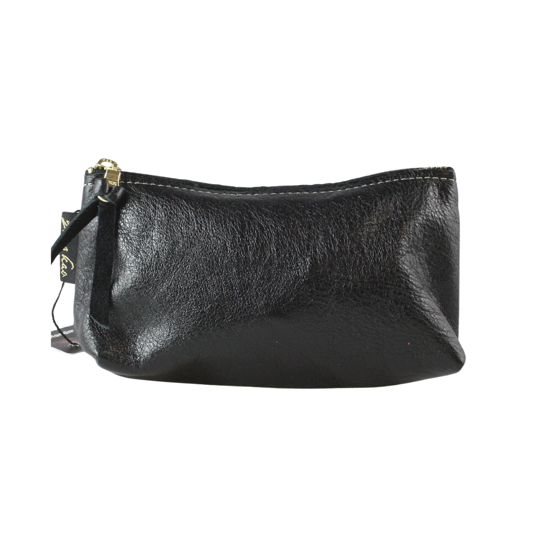 Metallic Makeup Clutch - black - FORM + CONTENT