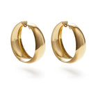 Angie Vintage Hoop Earrings - FORM + CONTENT