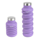 Expandable water purple bottle metal top