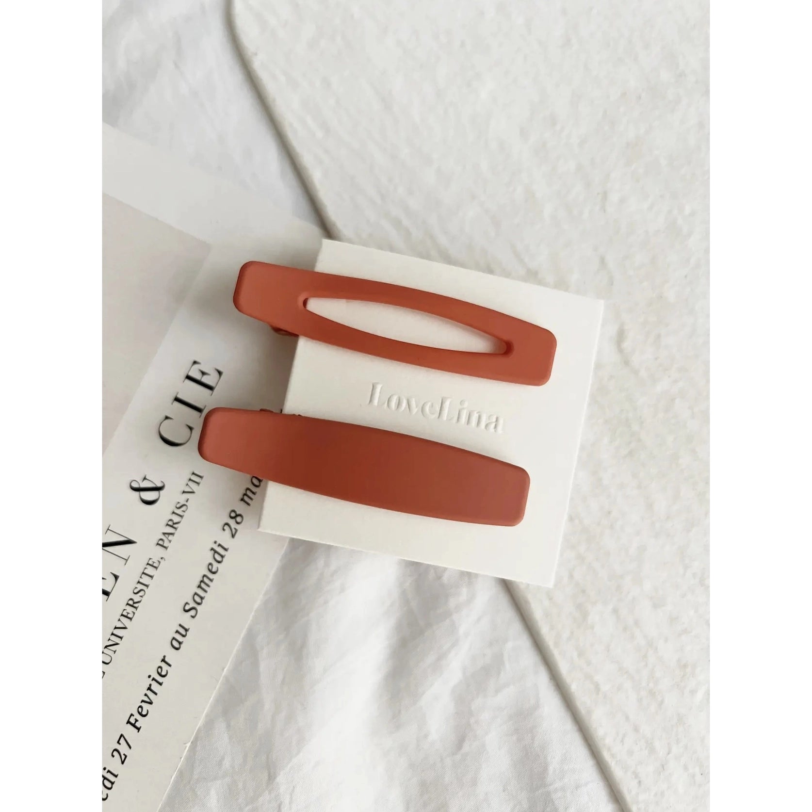 Matte Flat Hair Clip Sets