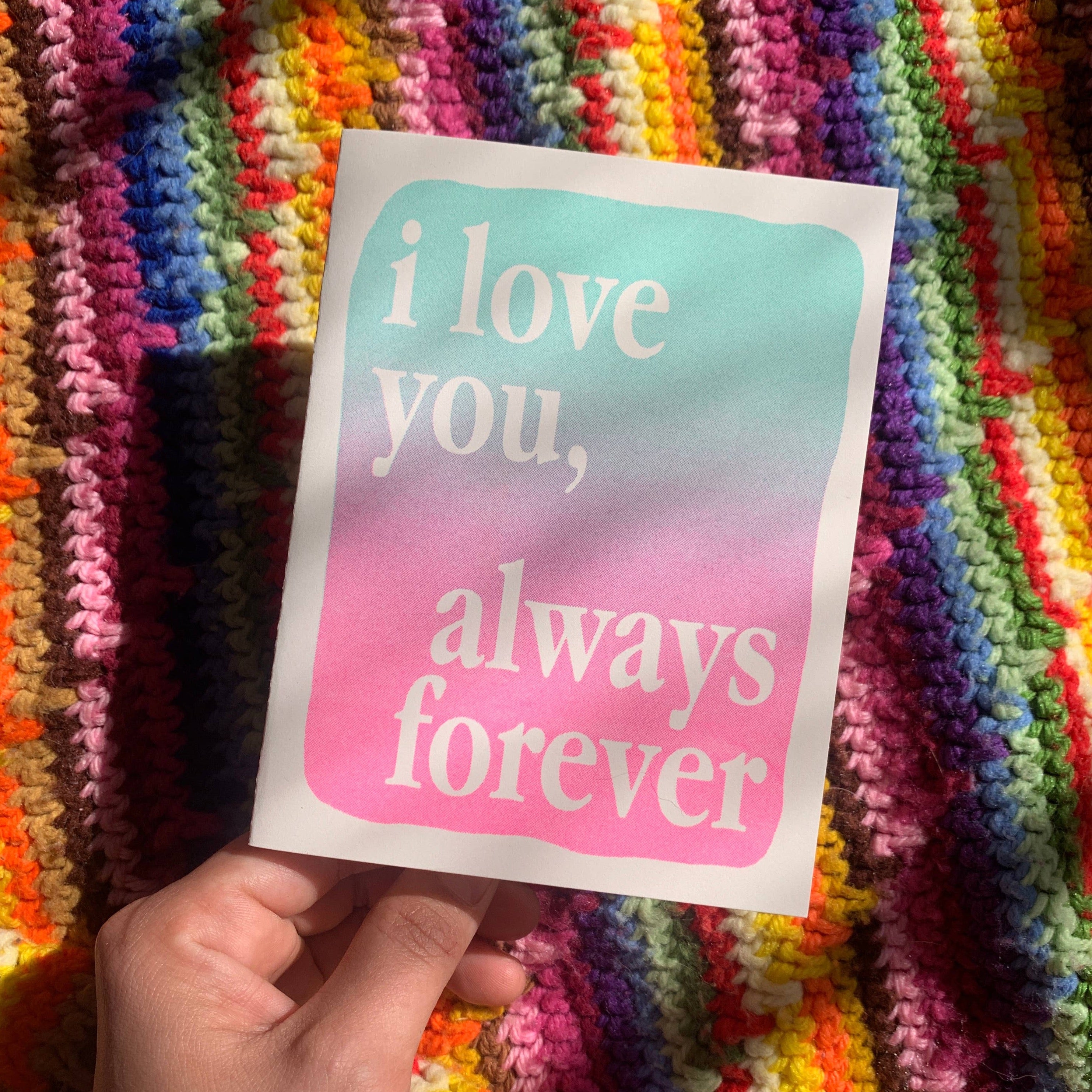 I Love You, Always Forever Card - FORM + CONTENT