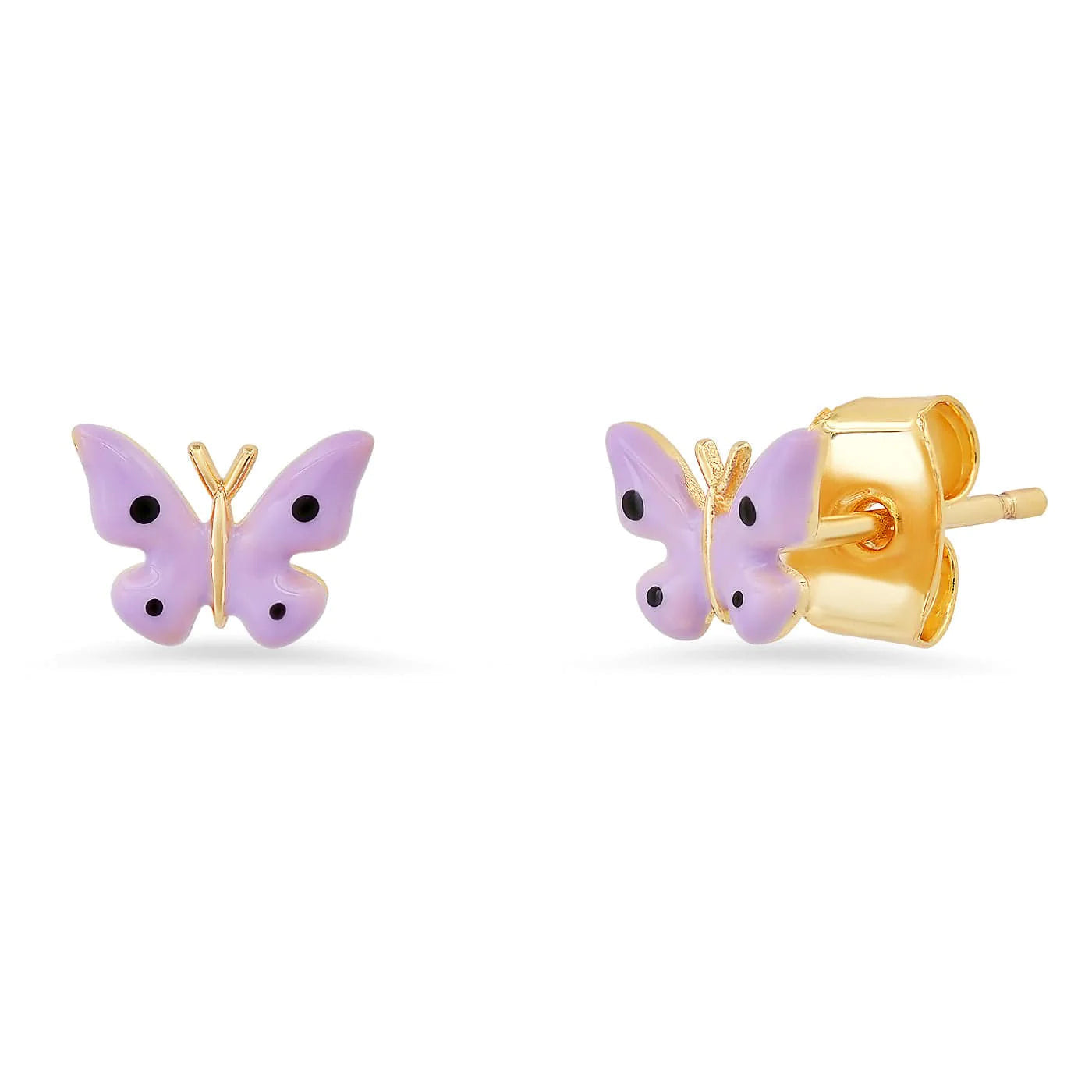 Enamel Butterfly Studs