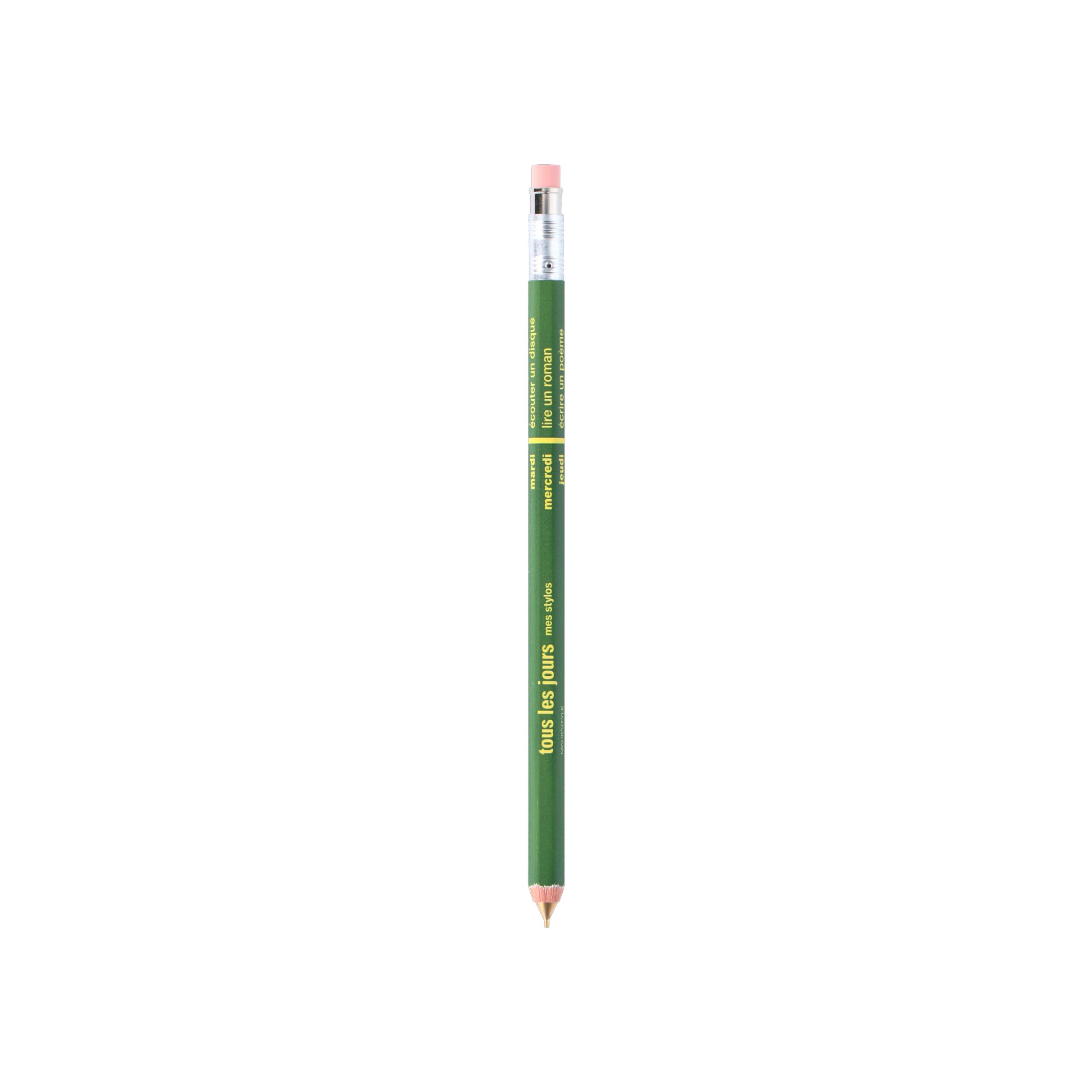 MARK'S Inc. Mechanical Pencil with Eraser tous les jours