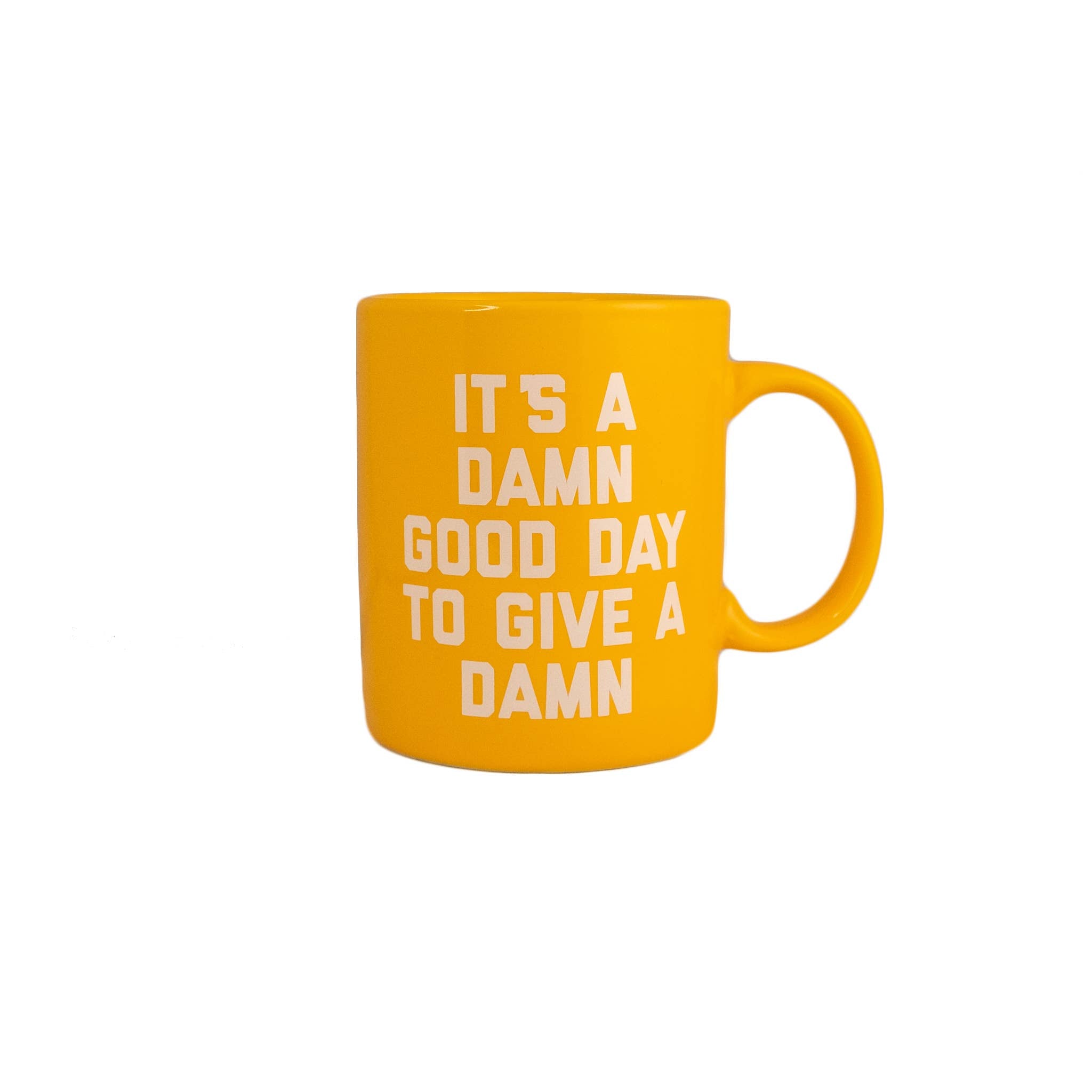 It's A Damn Good Day to Give A Damn Mug - FORM + CONTENT