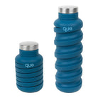 Expandable water teal bottle metal top