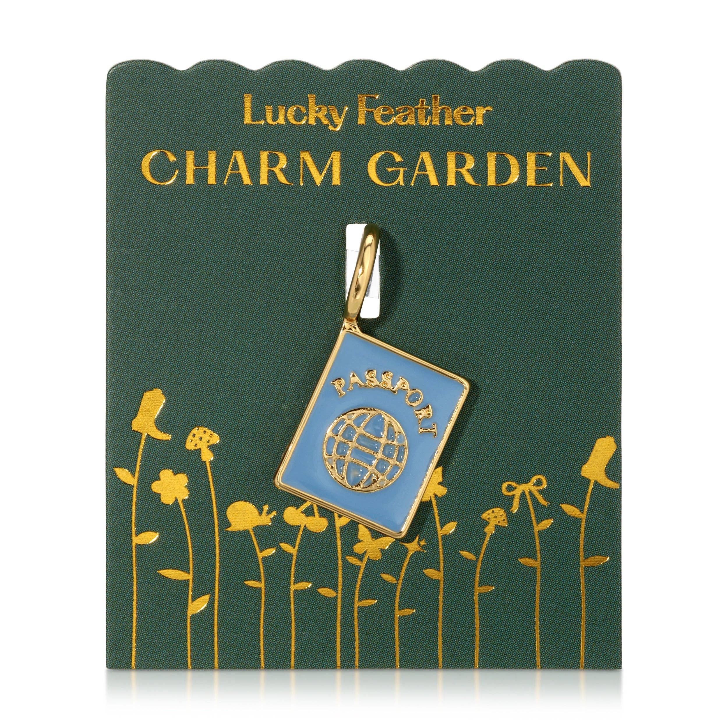 Lucky Feather Necklace + Bracelet Charms