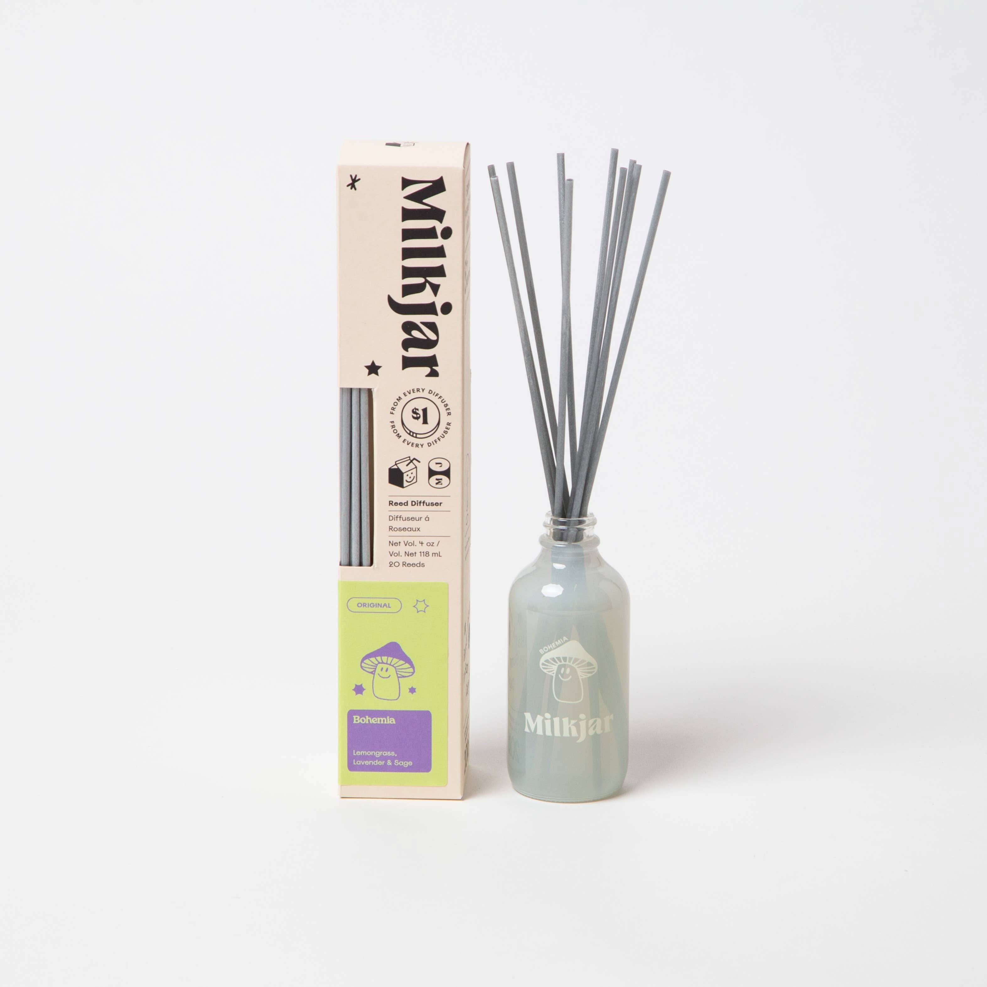 Bohemia - Lemongrass, Lavender & Sage Reed Diffuser